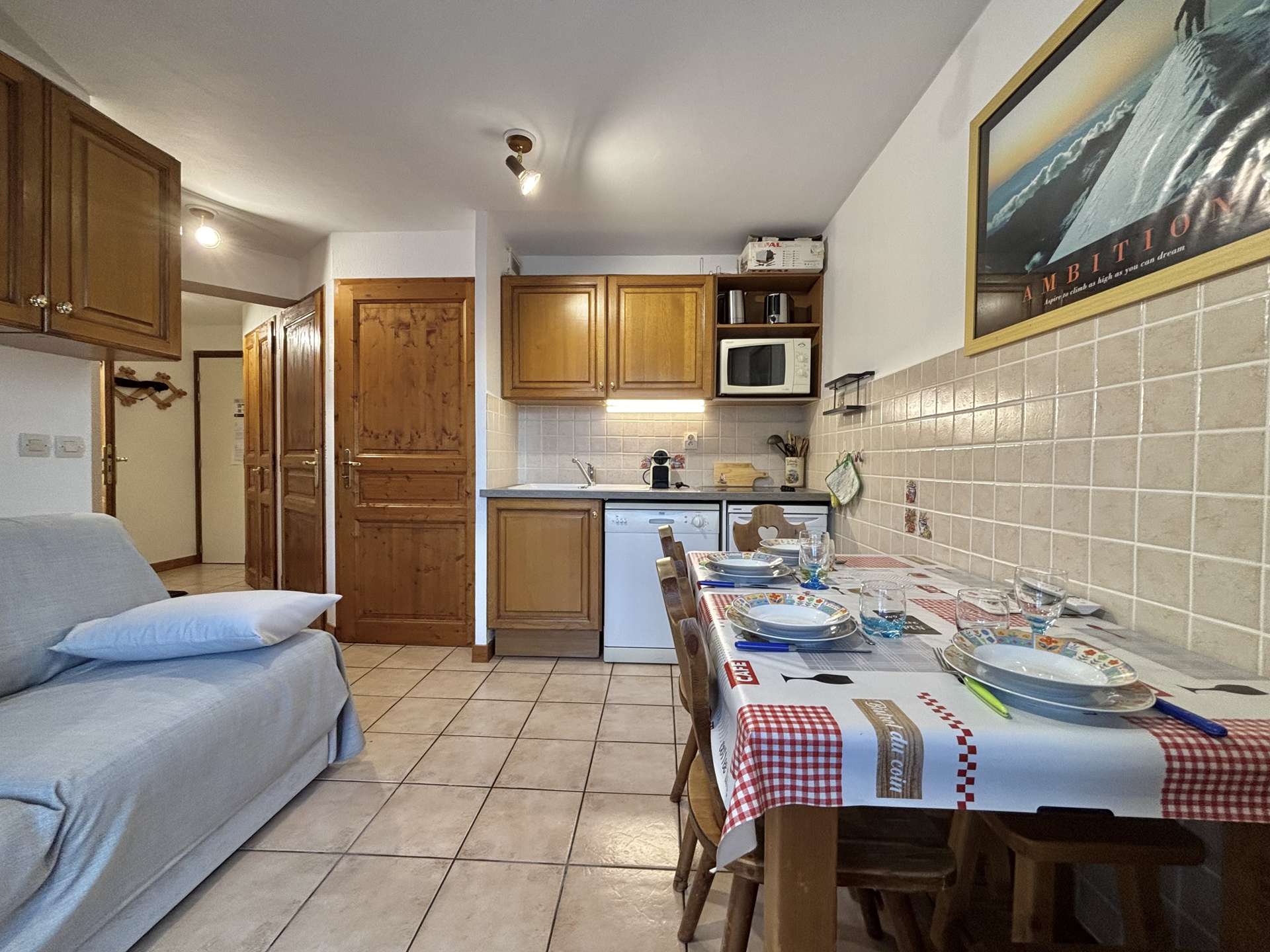 Appartement 2 pièces cabine à Praz-sur-Arly - 4 personnes