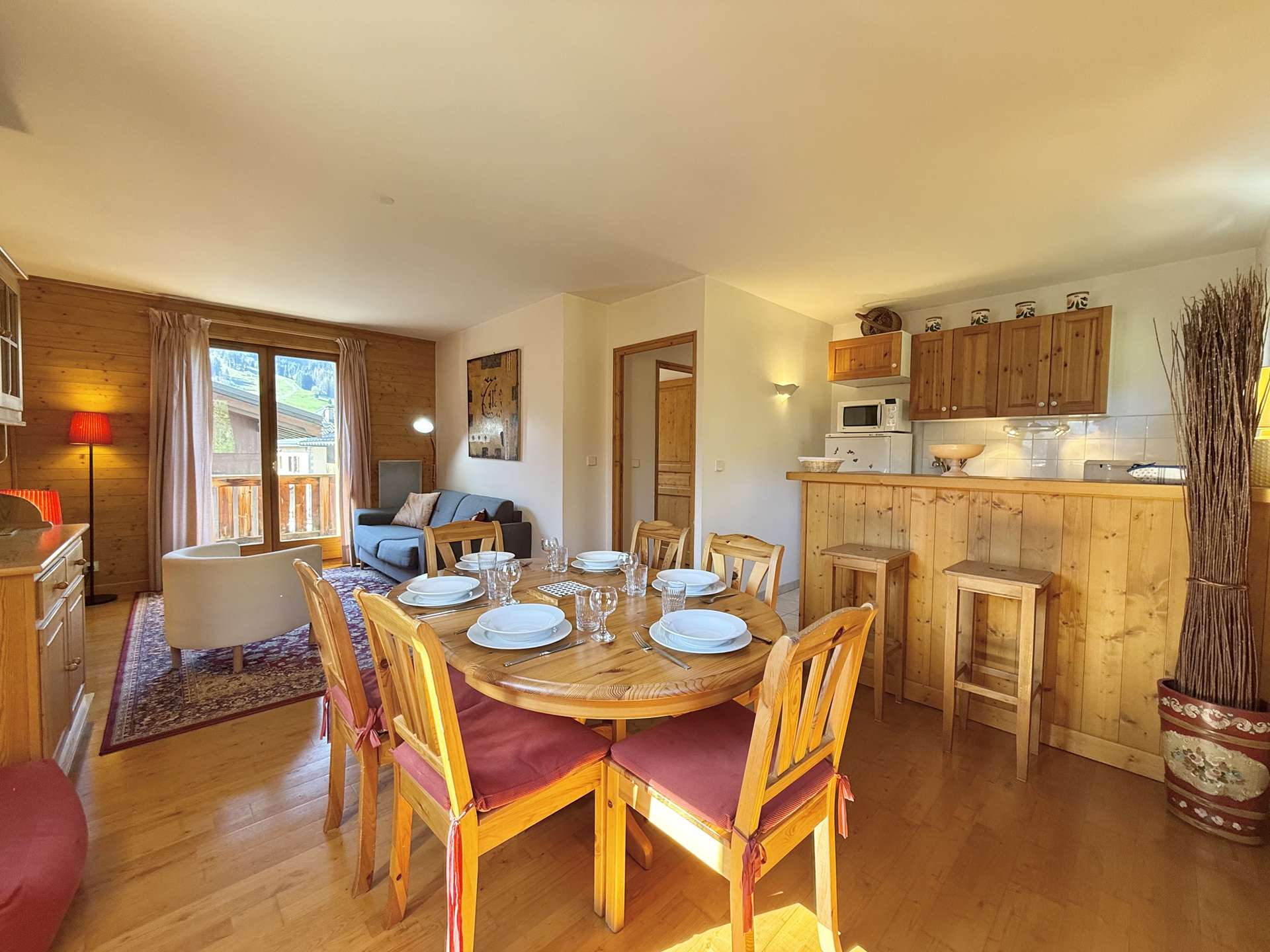 Appartement 3 pièces à Praz-Sur-Arly - 6 personnes
