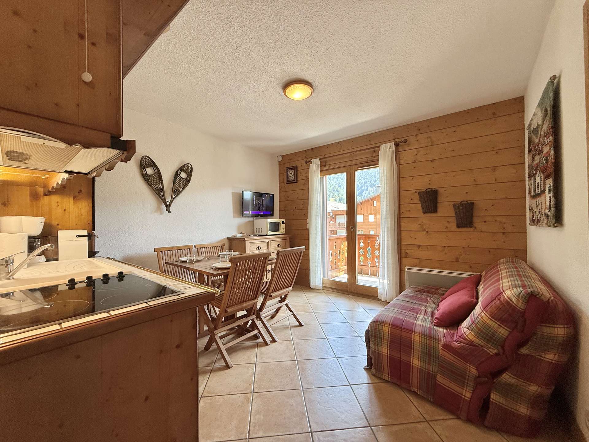 Appartement 2 pièces cabine à Praz-sur-Arly - 6 personnes