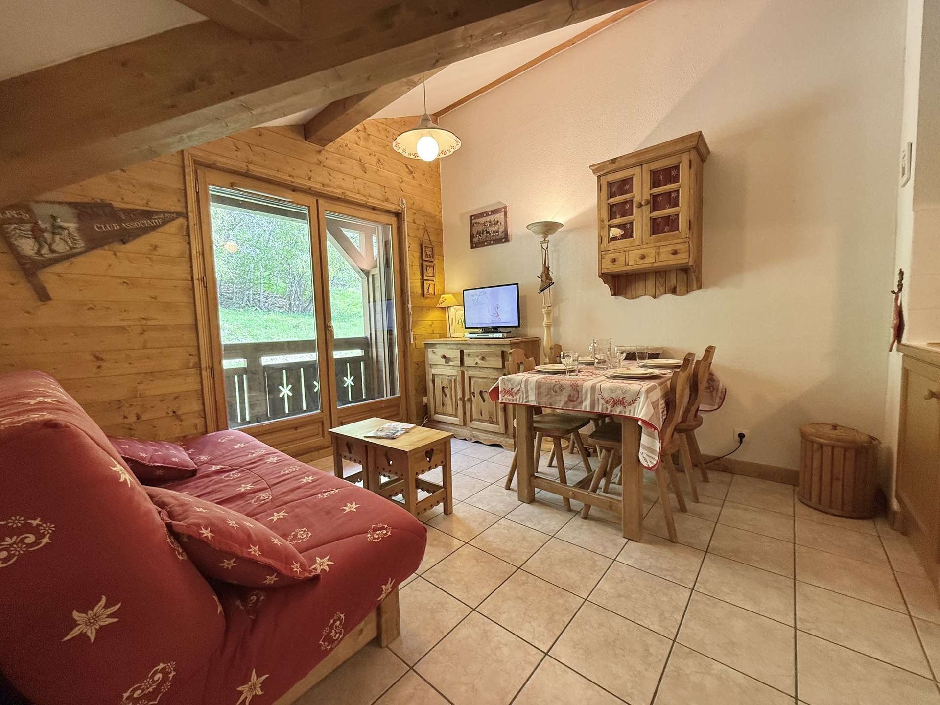 Appartement 2 pièces cabine à Praz-sur-Arly - 4 personnes