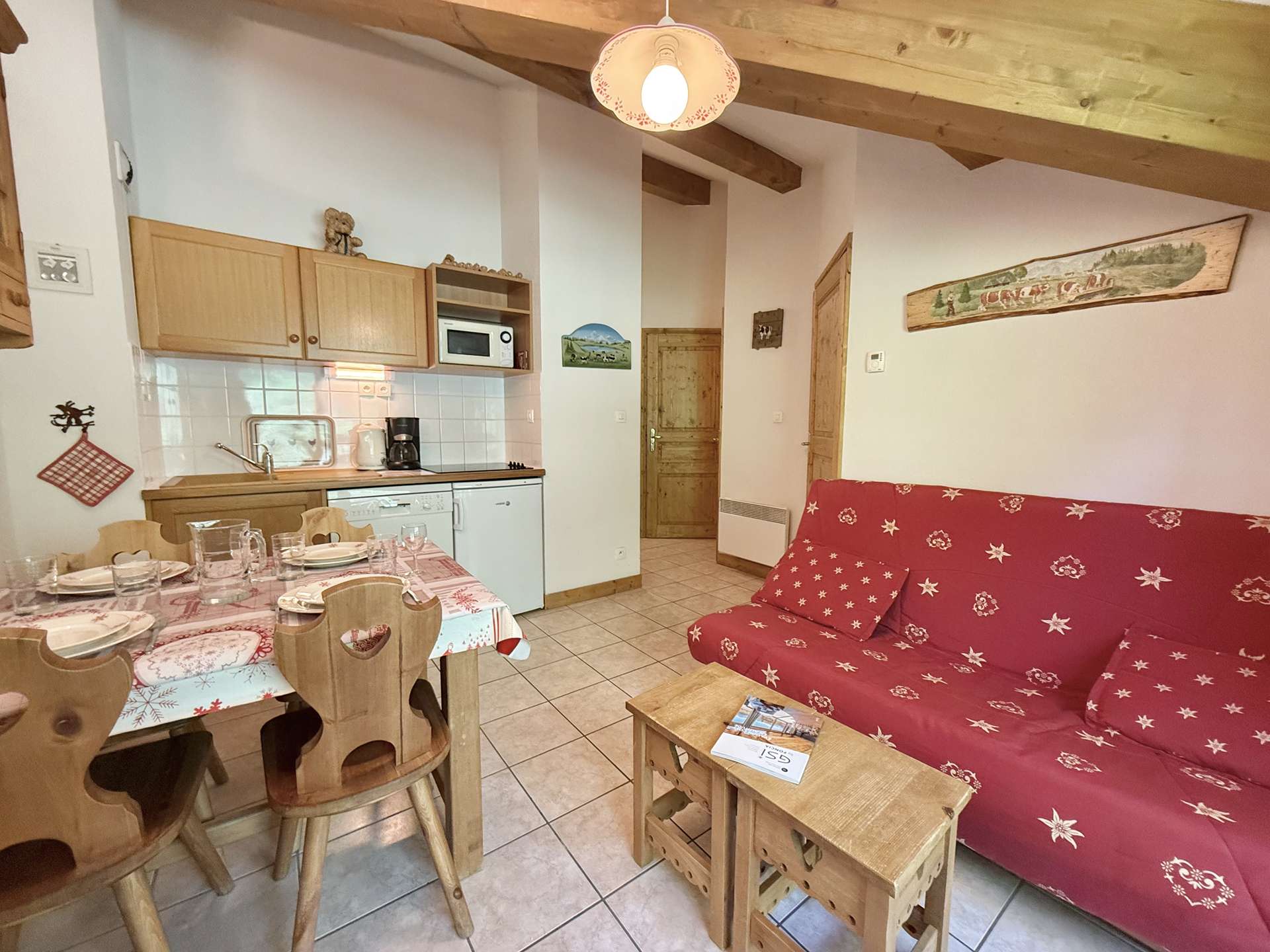Appartement 2 pièces cabine à Praz-sur-Arly - 4 personnes