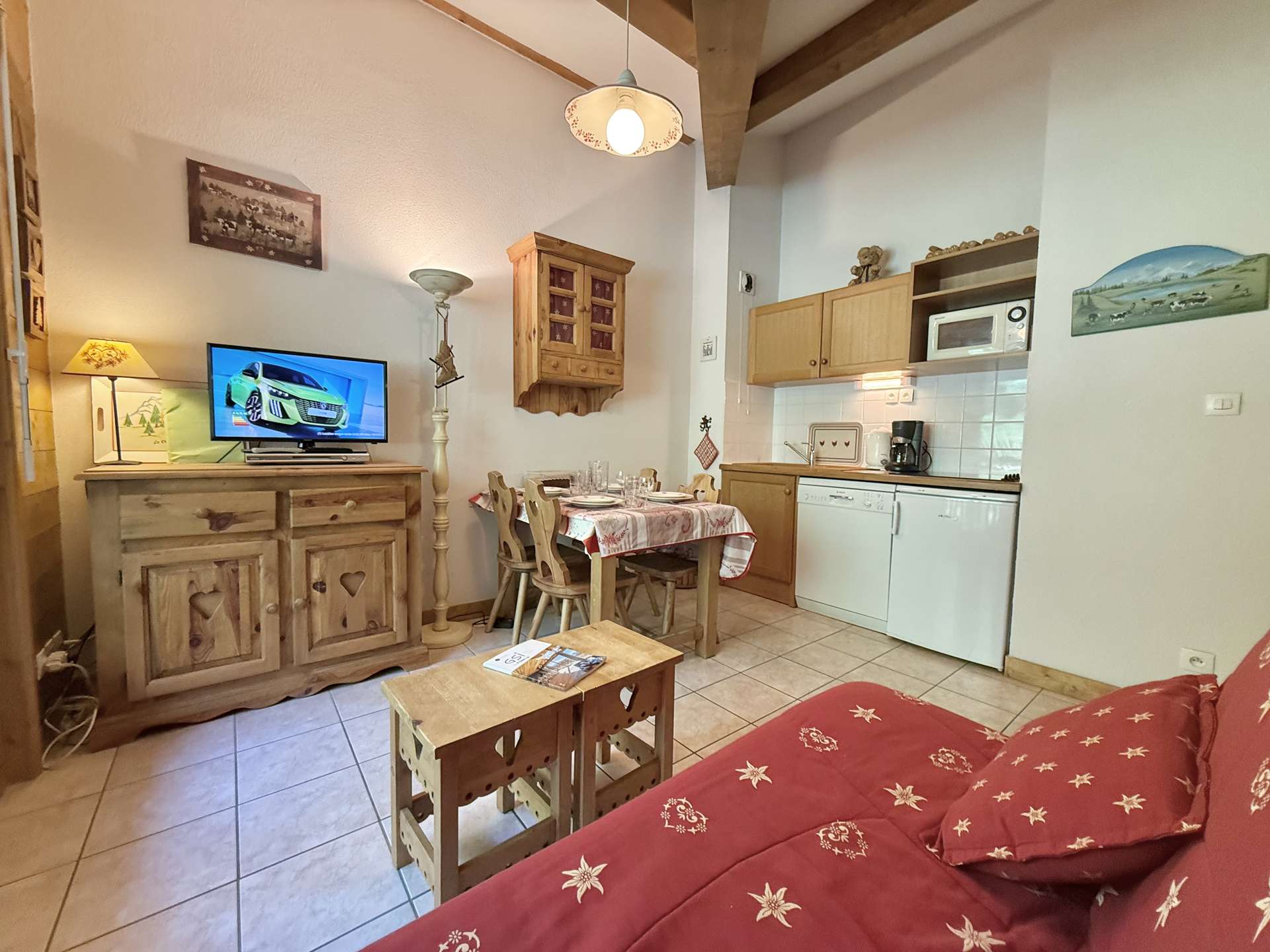 Appartement 2 pièces cabine à Praz-sur-Arly - 4 personnes