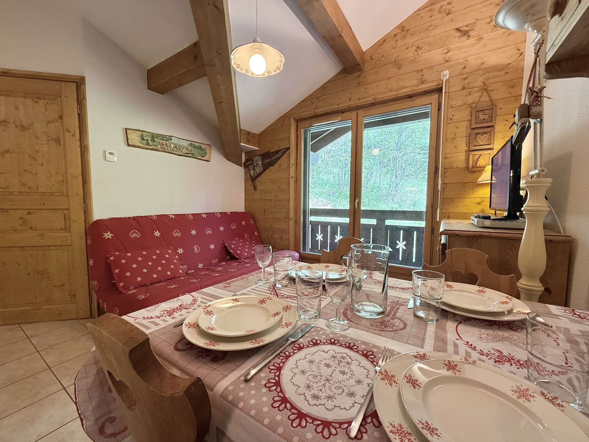 Appartement 2 pièces cabine à Praz-sur-Arly - 4 personnes