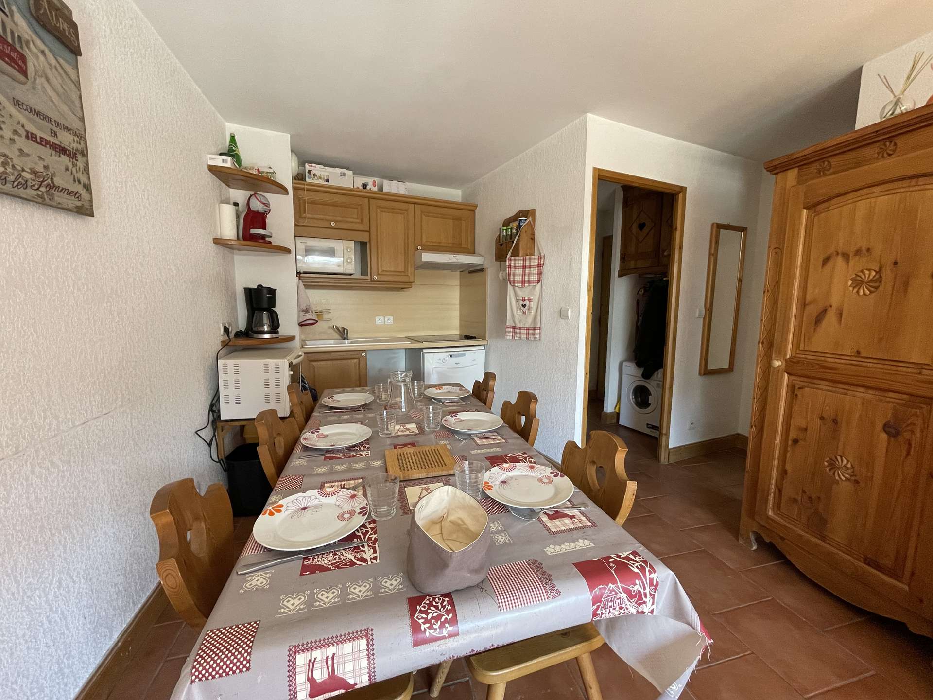 Appartement 3 pièces à Praz-sur-Arly - 6 personnes