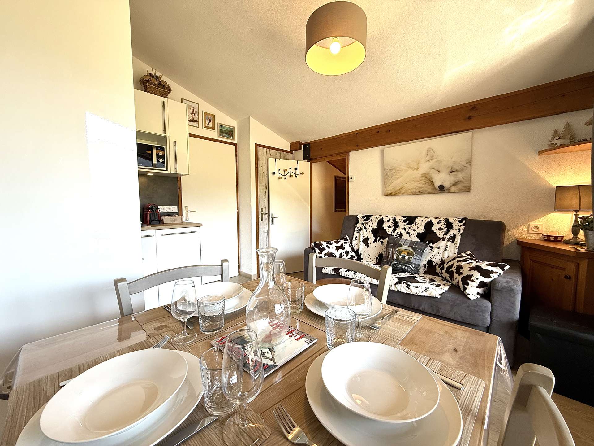 Appartement de 2 pièces à Praz-sur-Arly - 5 personnes
