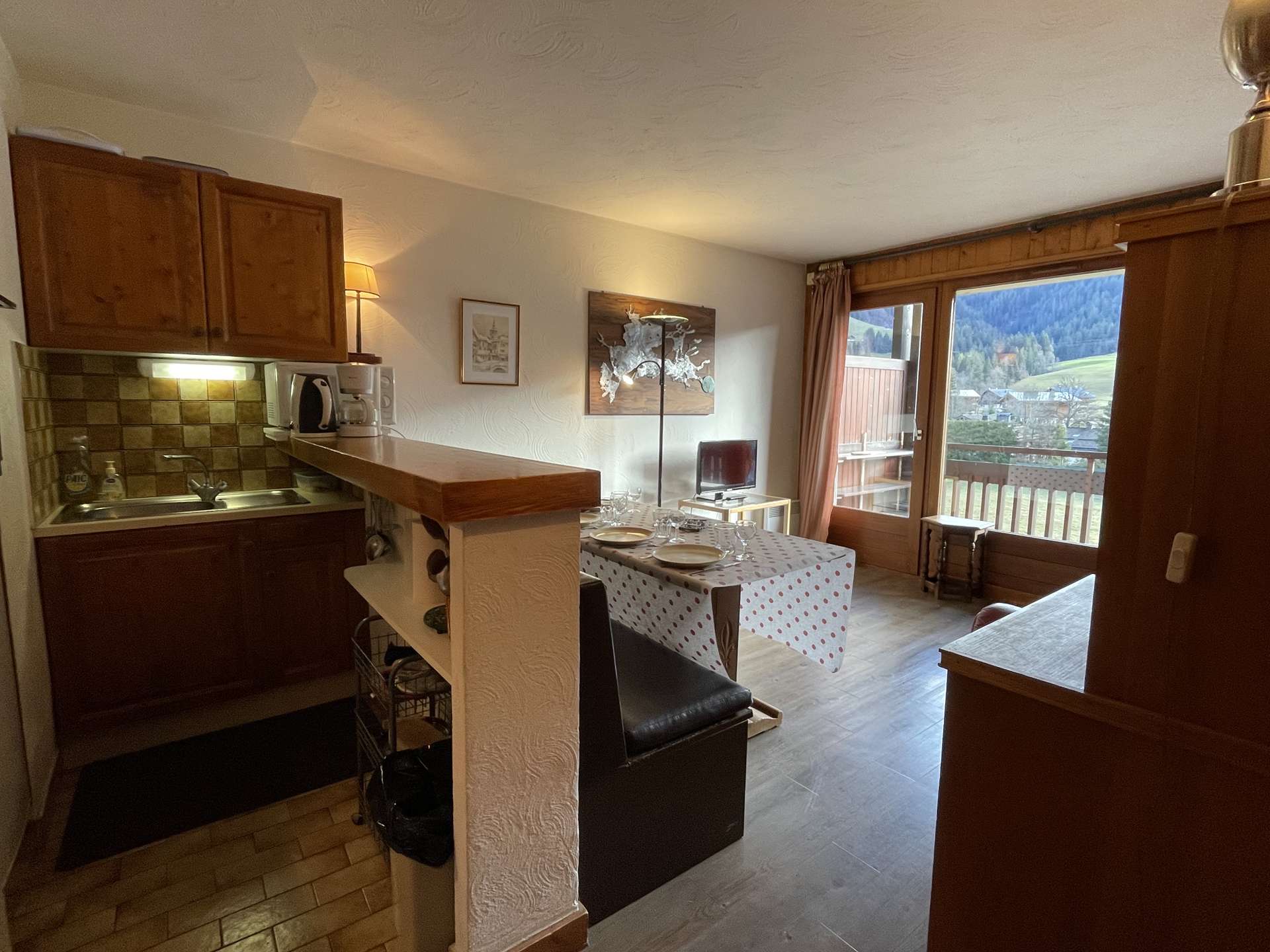 Appartement de 2 pièces cabine à Praz-sur-Arly - 4 personnes