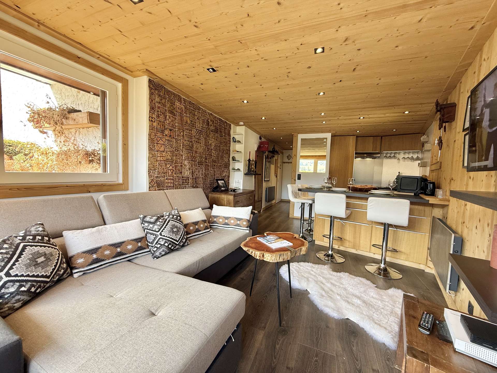 Appartement studio cabine à Praz-sur-Arly - 4 personnes