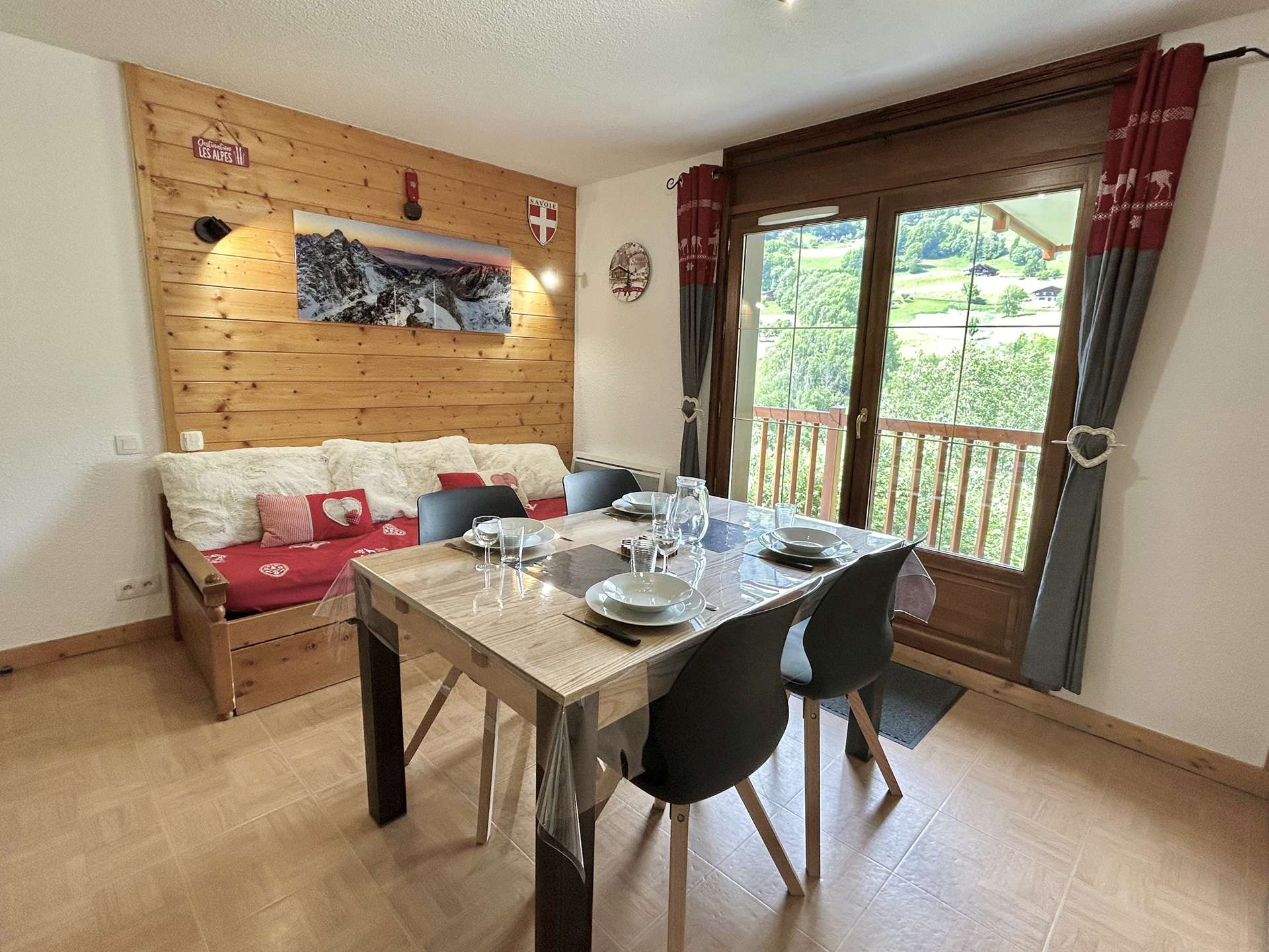 Appartement 2 pièces à Flumet - 4 personnes