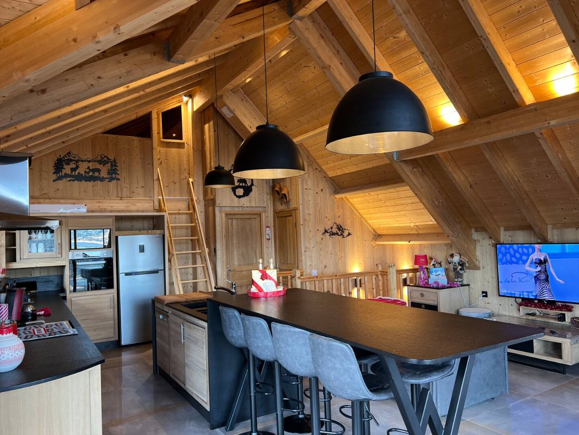 Chalet cosy Spa & Sauna privatifs Les Angles - Vue Panoramique Lac de Matemale