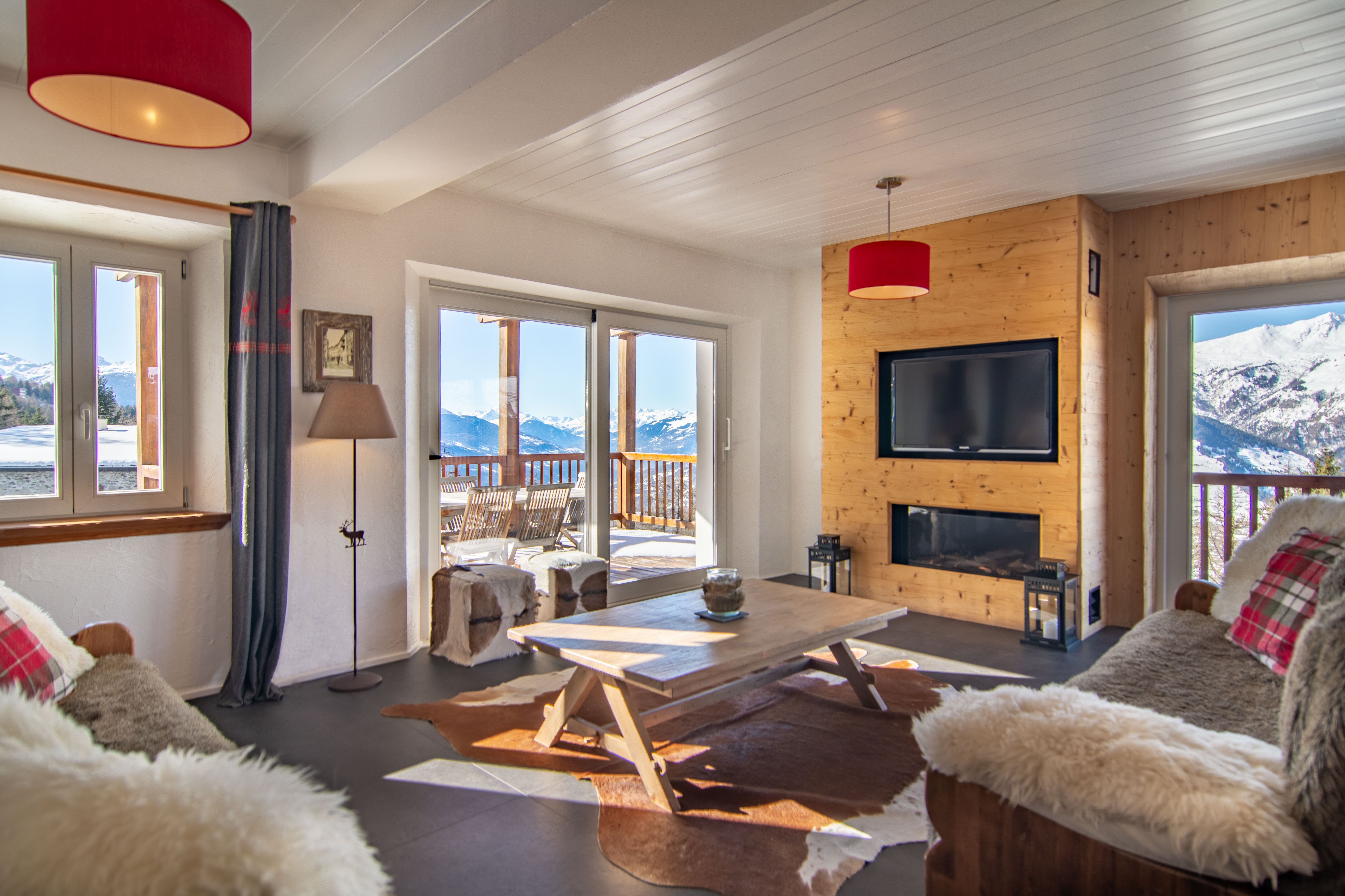 Chalet apartment l'Arpette - ski in/out - vue montagne - 8PAX - Arc1600/Paradiski