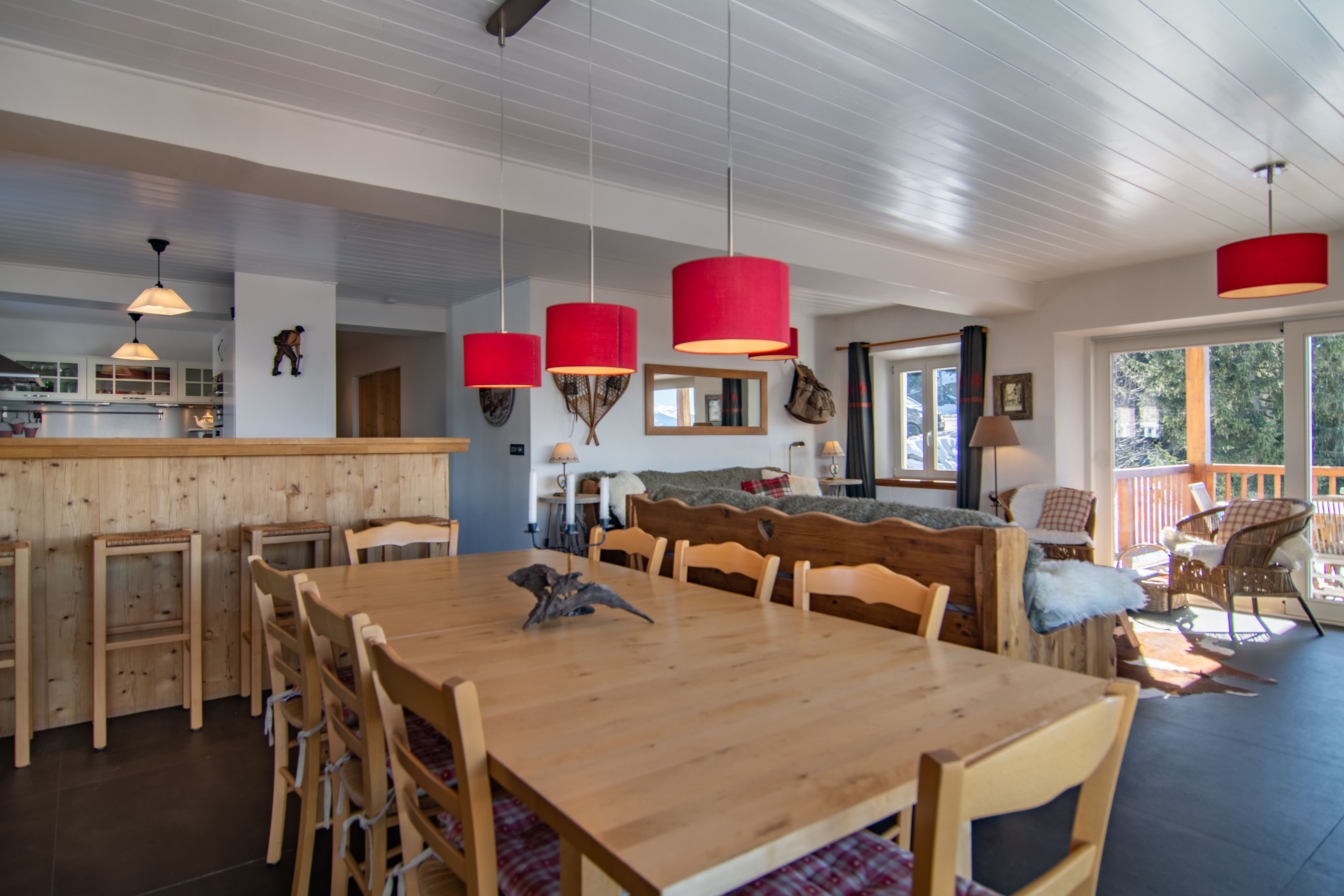 Chalet apartment l'Arpette - ski in/out - vue montagne - 8PAX - Arc1600/Paradiski