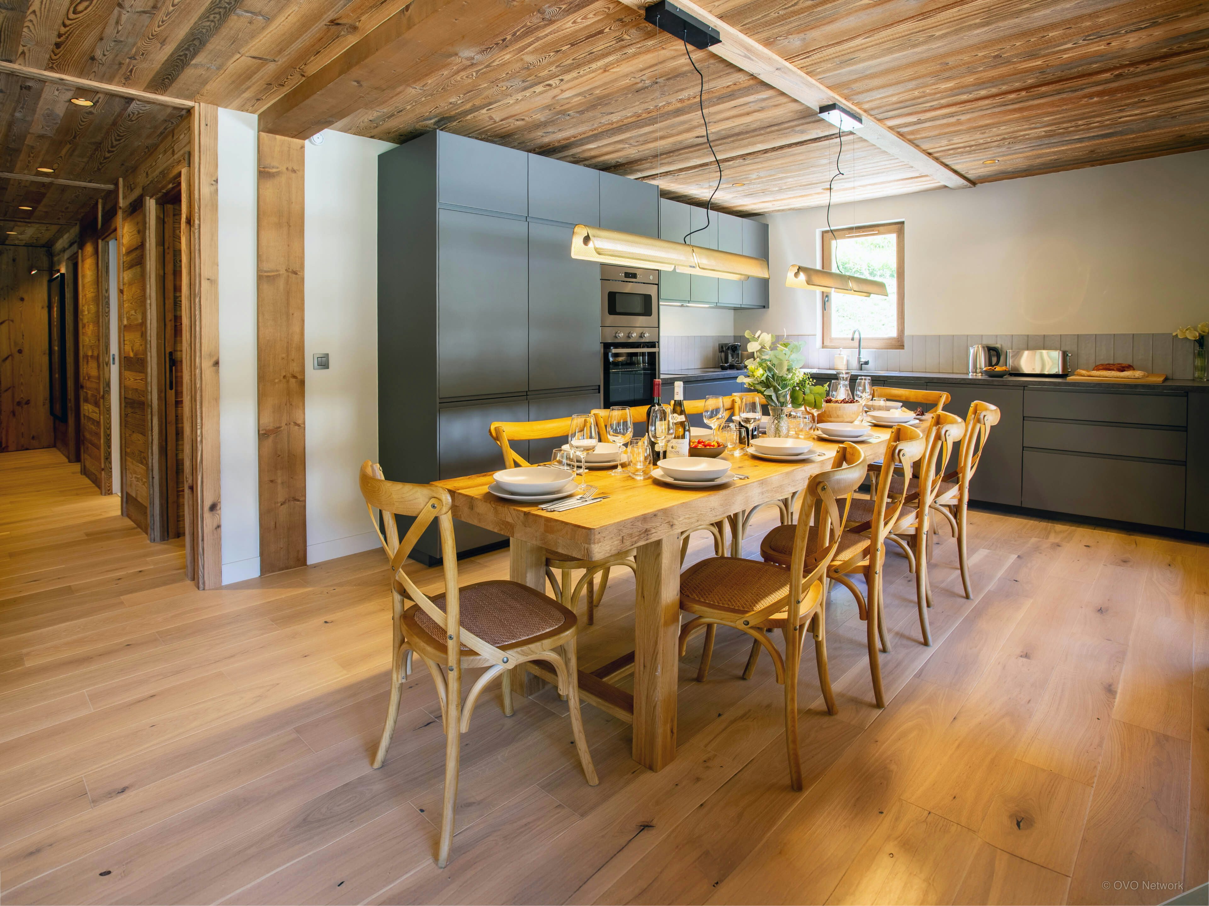 Vacances pour 10 à La Clusaz avec sauna