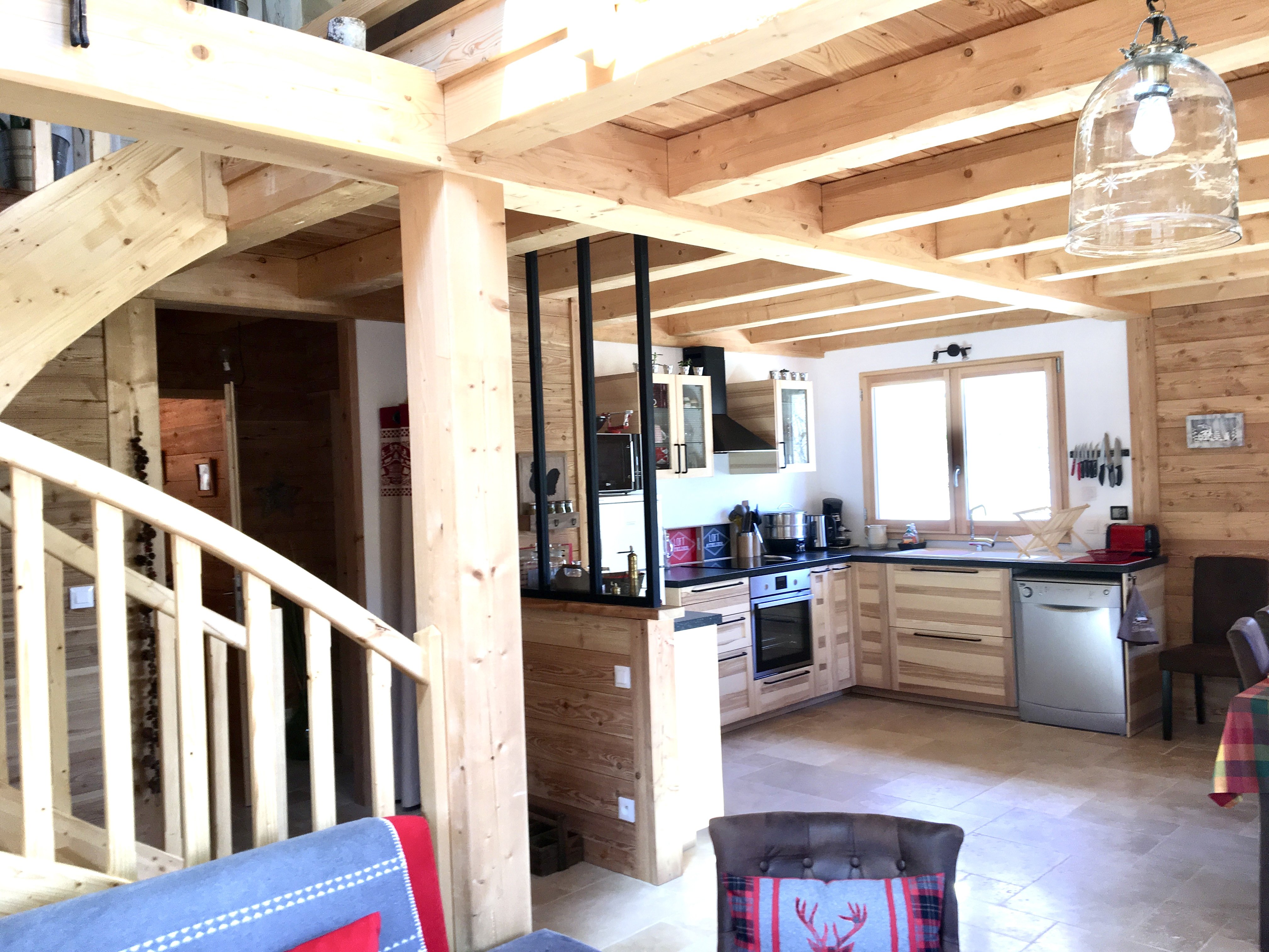 Serre Chevalier chalet lumineux standing 12personnes