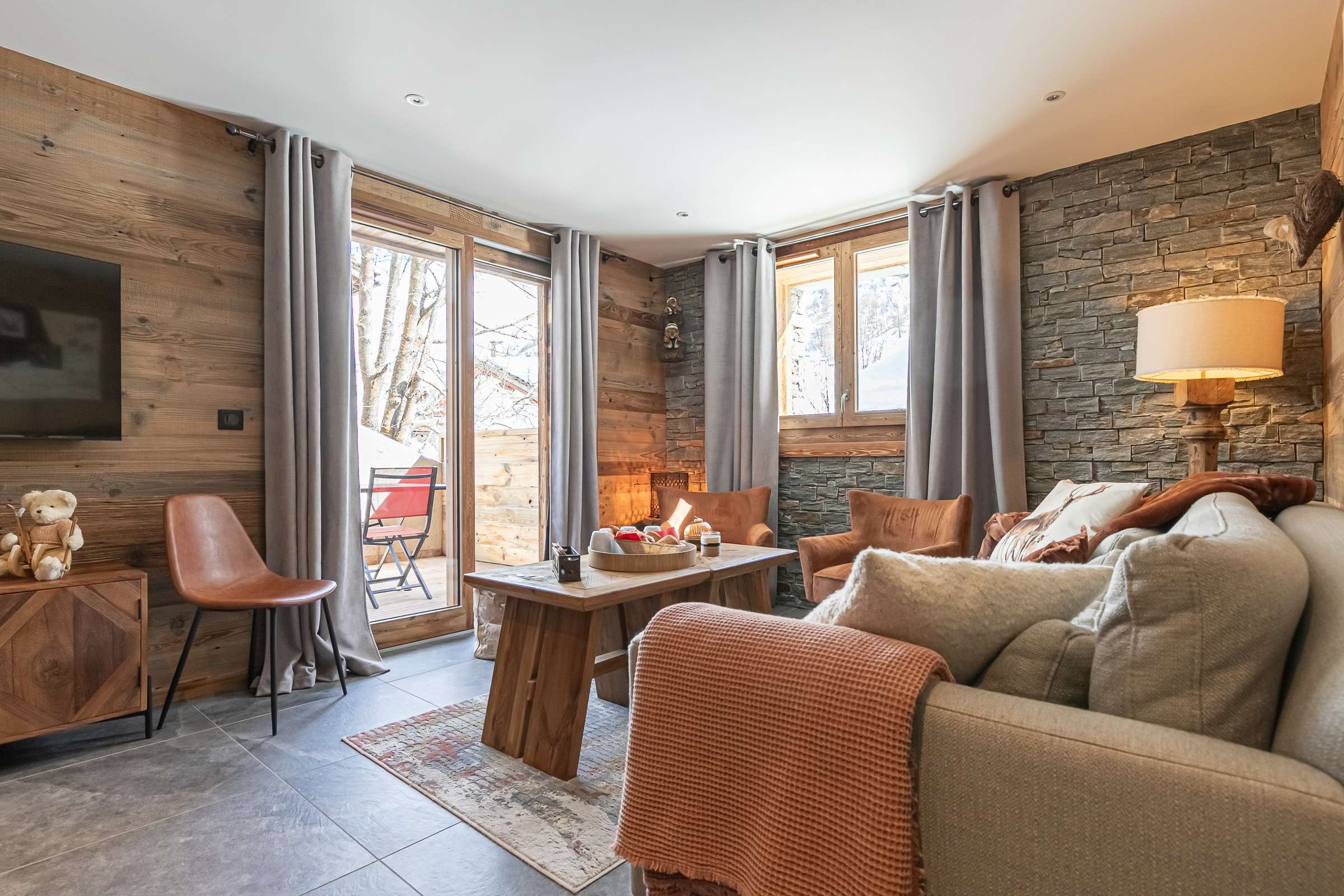 Marmotton 103 - Duplex avec terrasse et sauna à coté des pistes