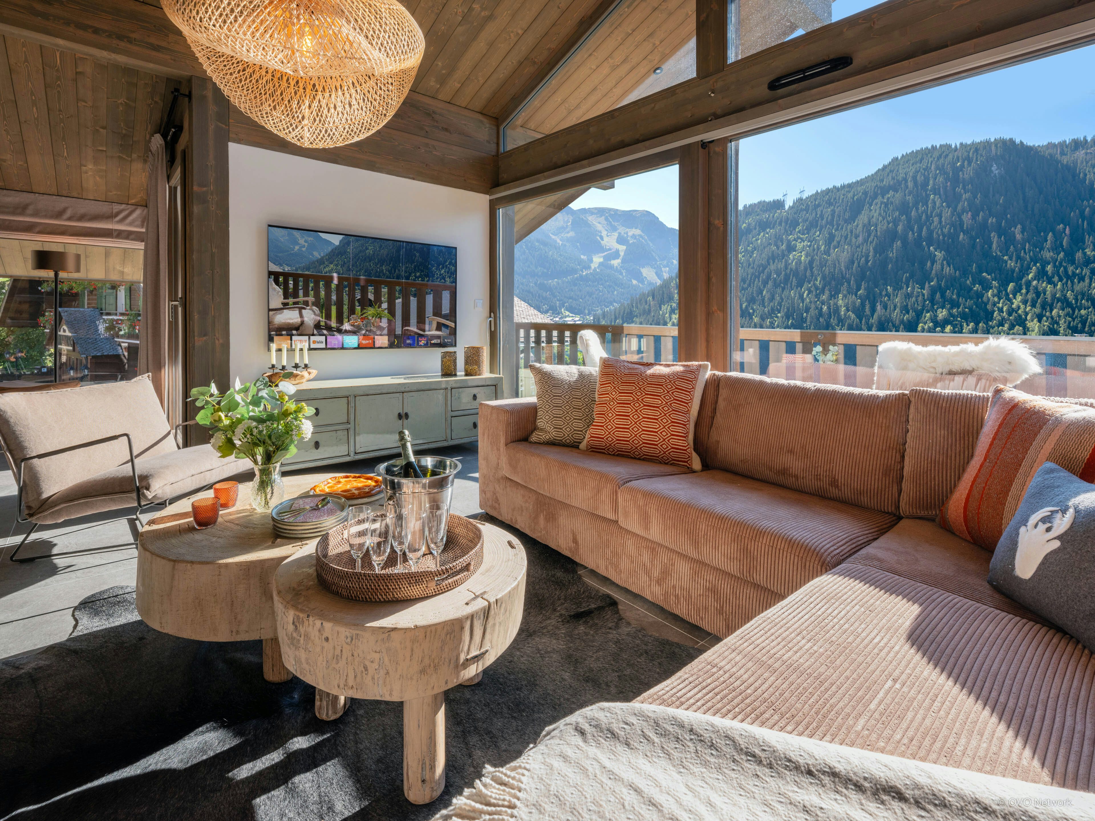 Séjour alpin avec jacuzzi aux portes du soleil