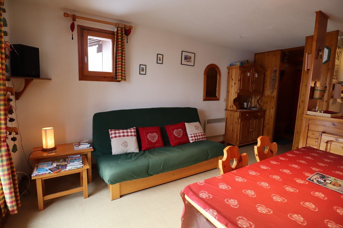 Appartement spacieux pour 6 personnes en duplex de 43m² au coeur du village et proche des pistes