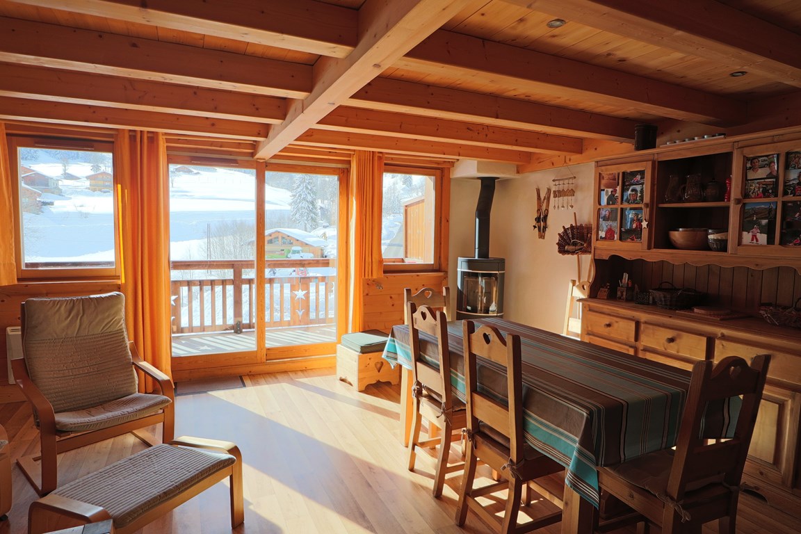 Superbe duplex au Planay, pied des pistes, plein sud