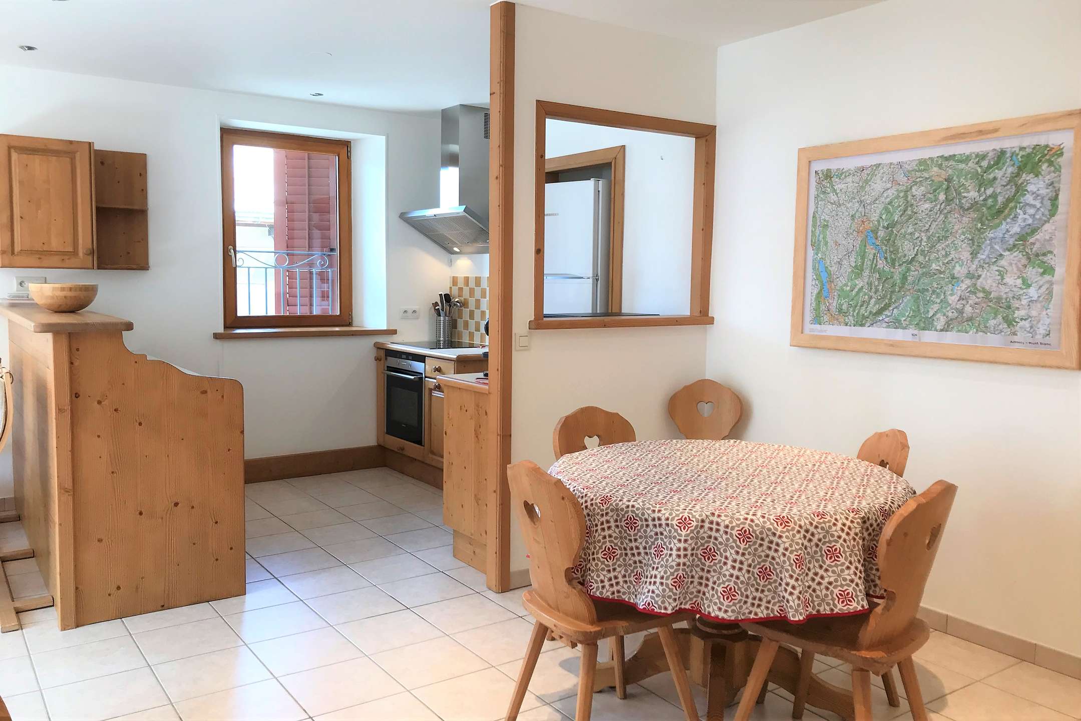 Appartement très agréable tt confort, 66m². 2 chambres. 5 personnes. Beaufort - wifi inclus