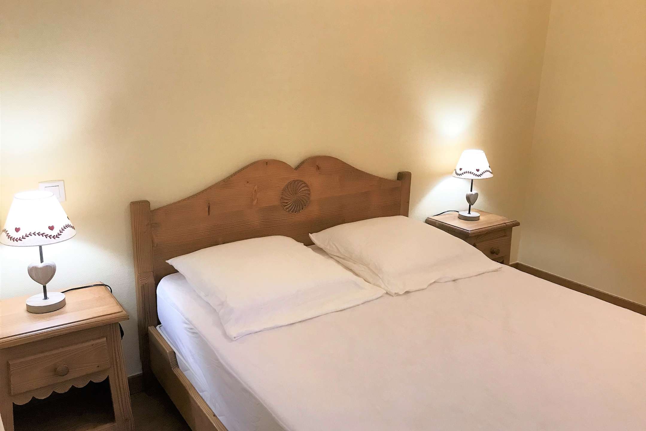 Appartement très agréable tt confort, 66m². 2 chambres. 5 personnes. Beaufort - wifi inclus