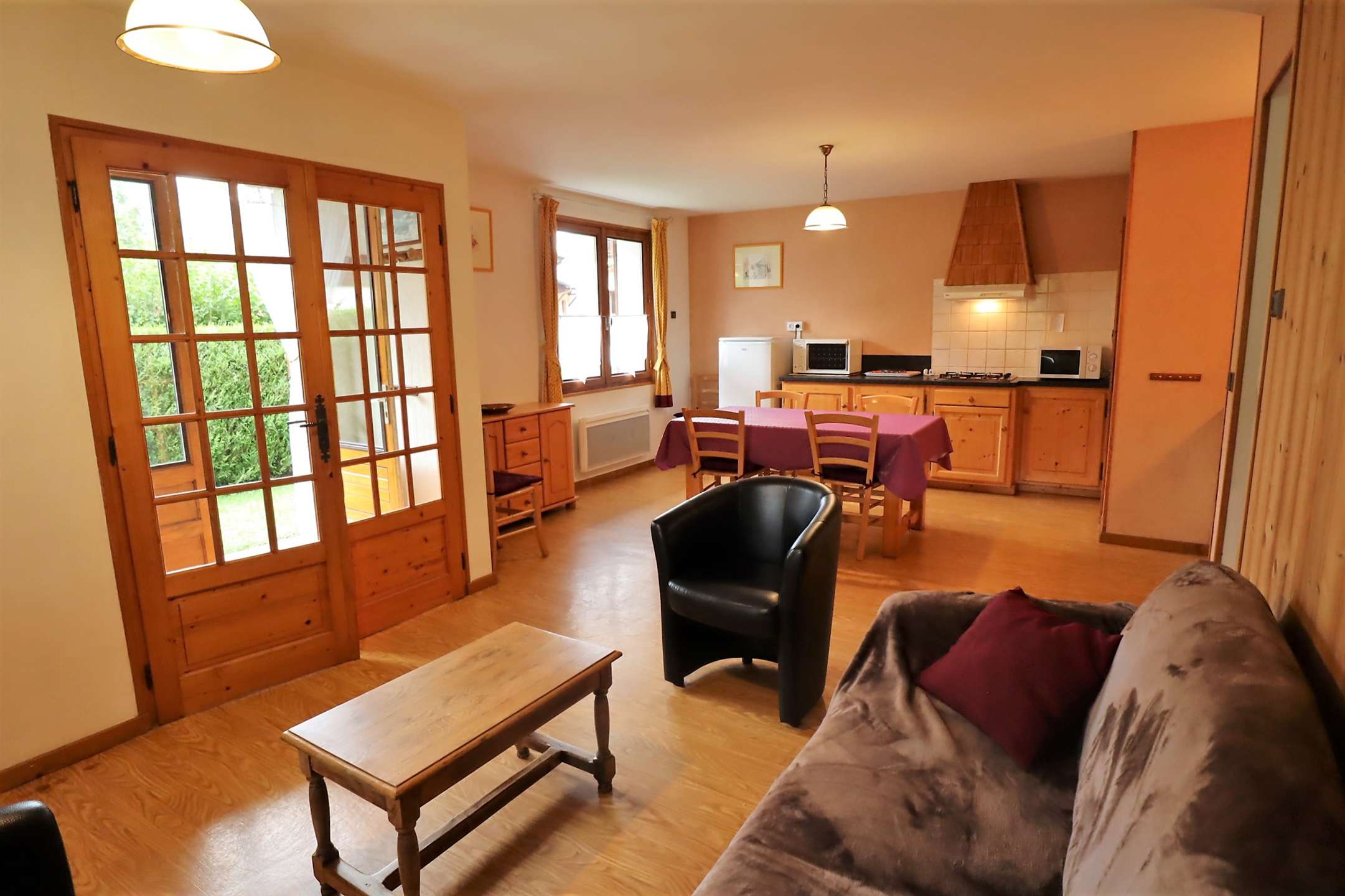 Appartement 4 personnes de 75 m² au coeur d'Arêches. 2 chambres