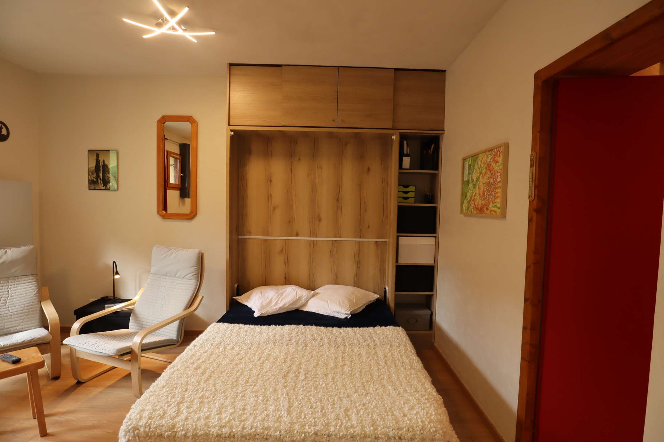 Appartement pour 2 à 4 pers. centre village