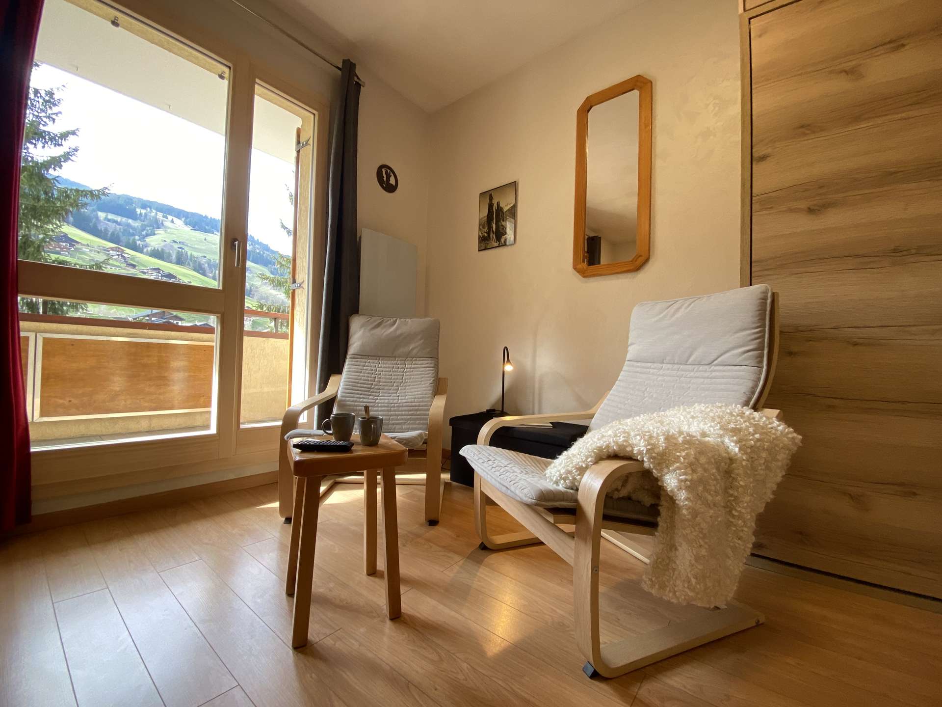 Appartement pour 2 à 4 pers. centre village