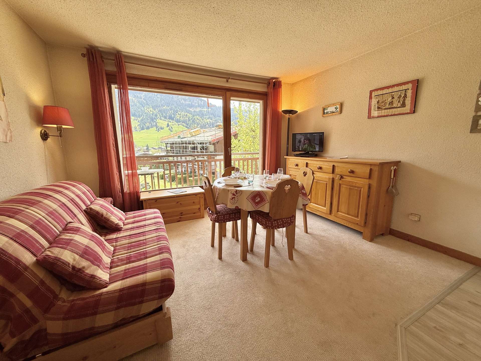 Studio cabine à Praz-sur-Arly - 4 personnes