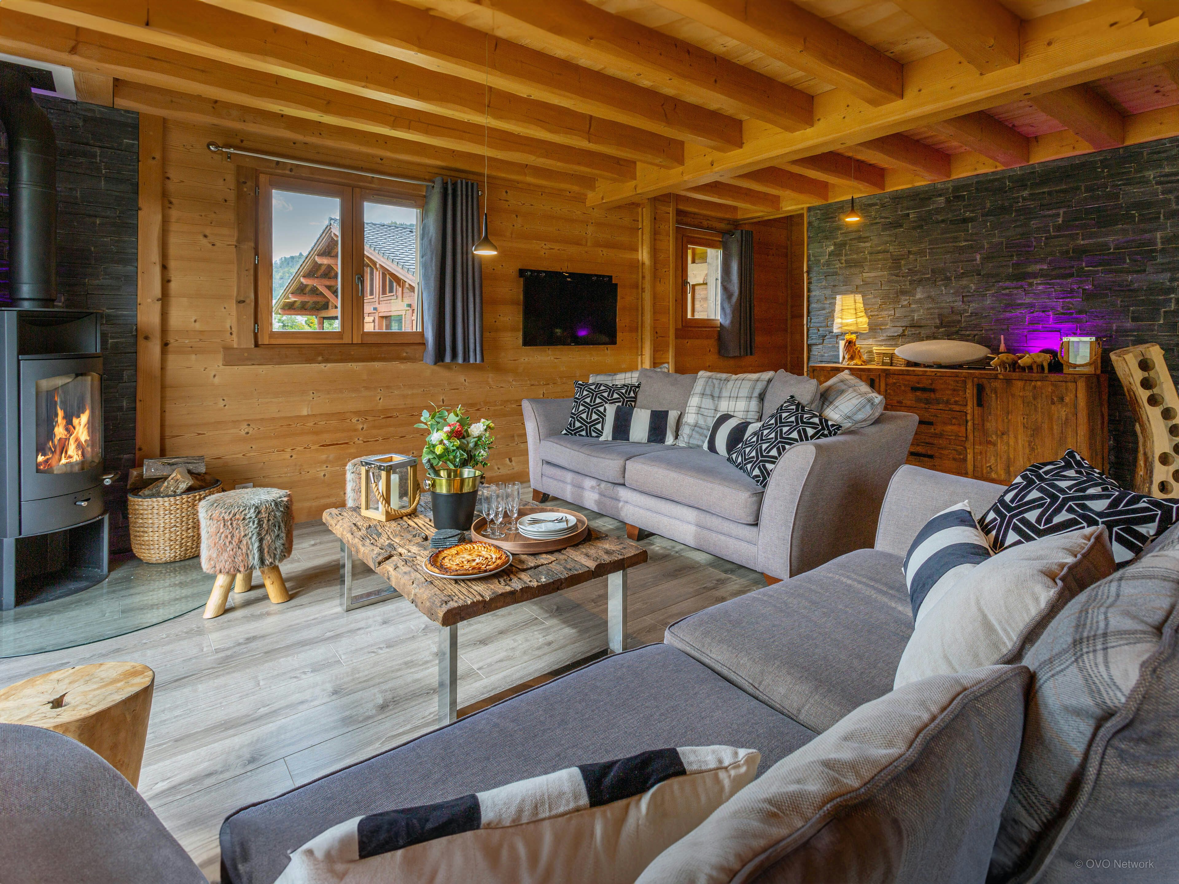 Séjour alpin 8p avec jacuzzi et sauna