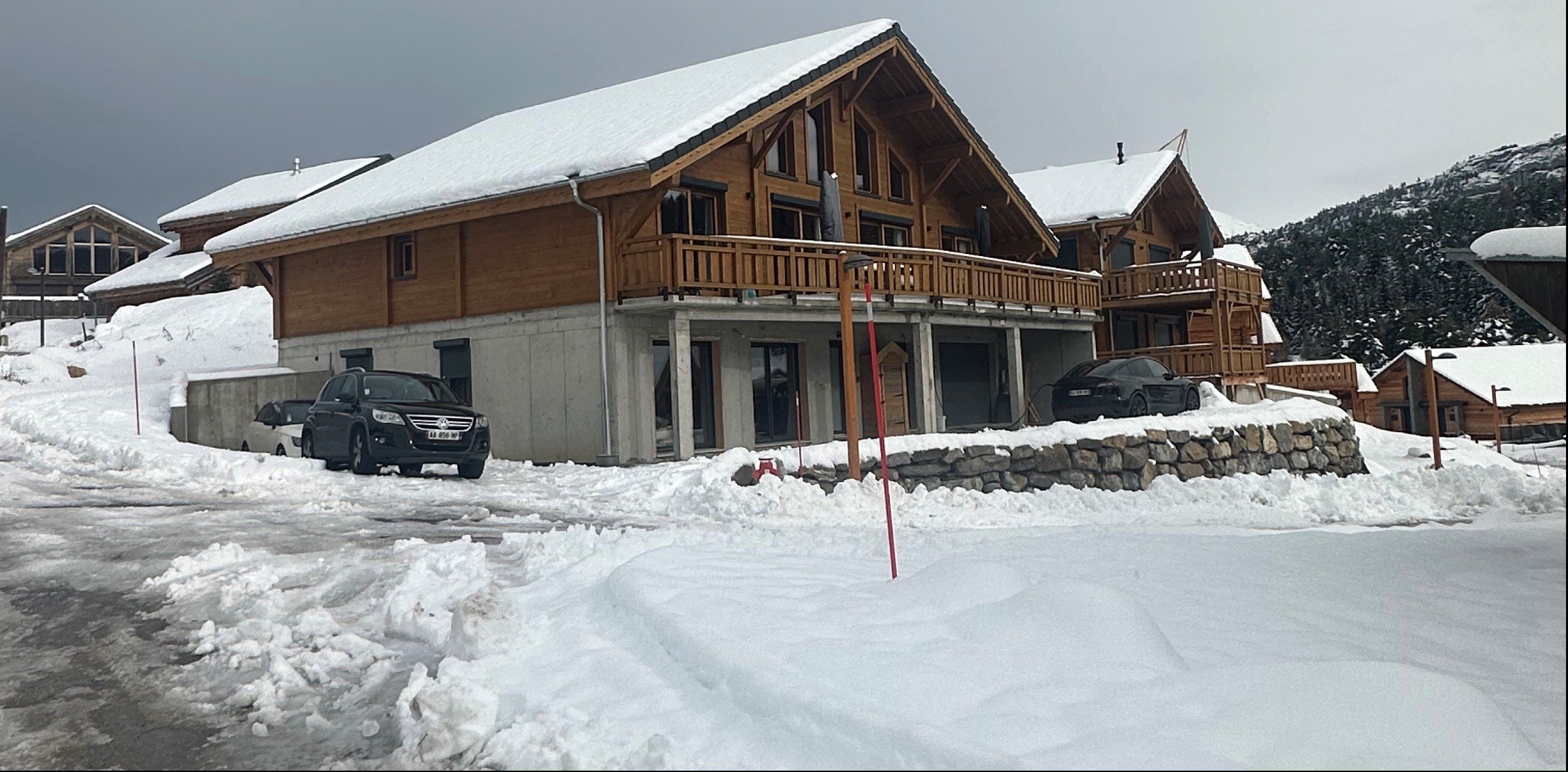 Bas de chalet appartement neuf de 85m2