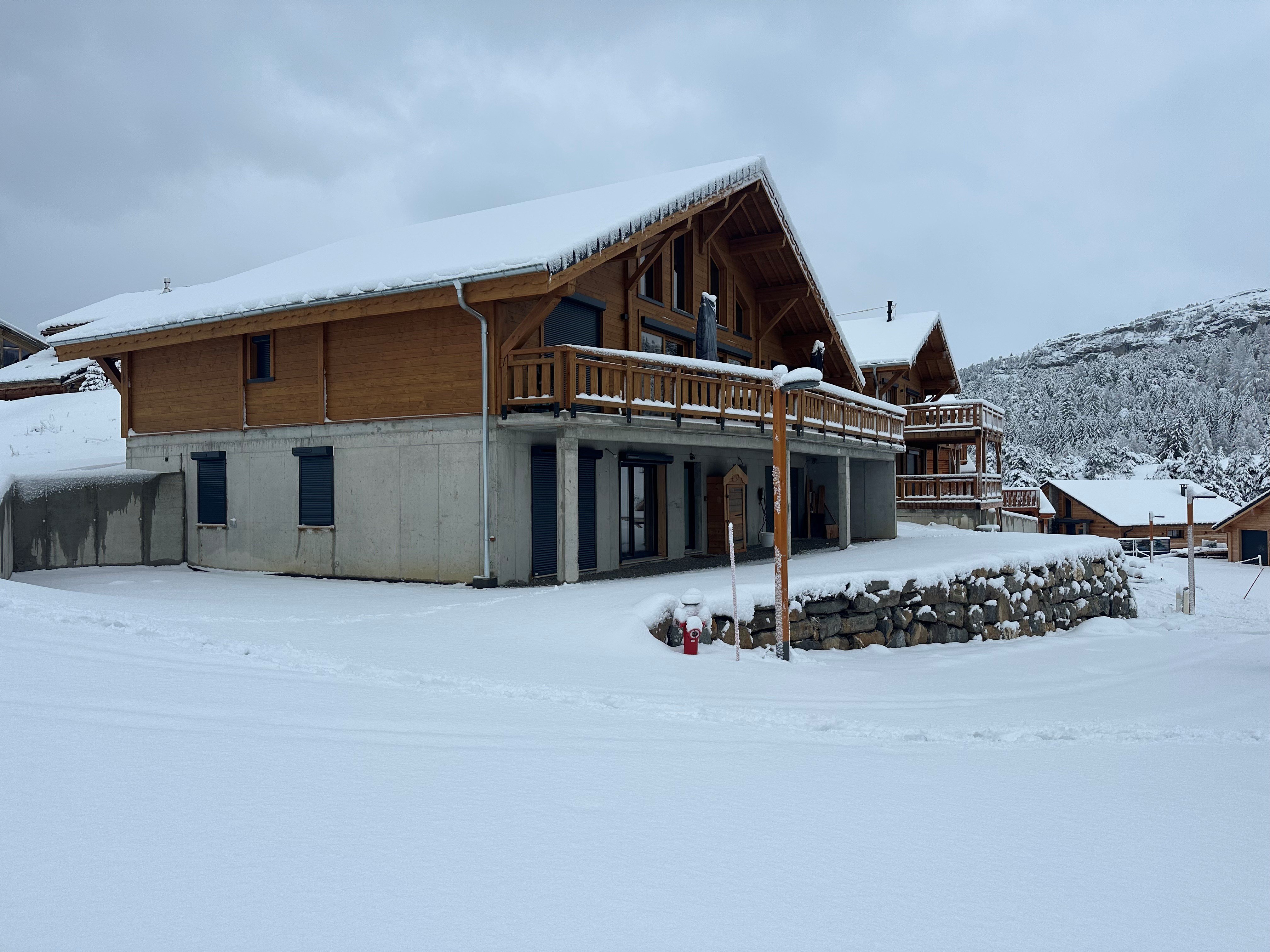 Bas de chalet appartement neuf de 85m2