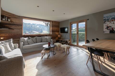 Appartement Megève -  6p en rez-de-Jardin 
