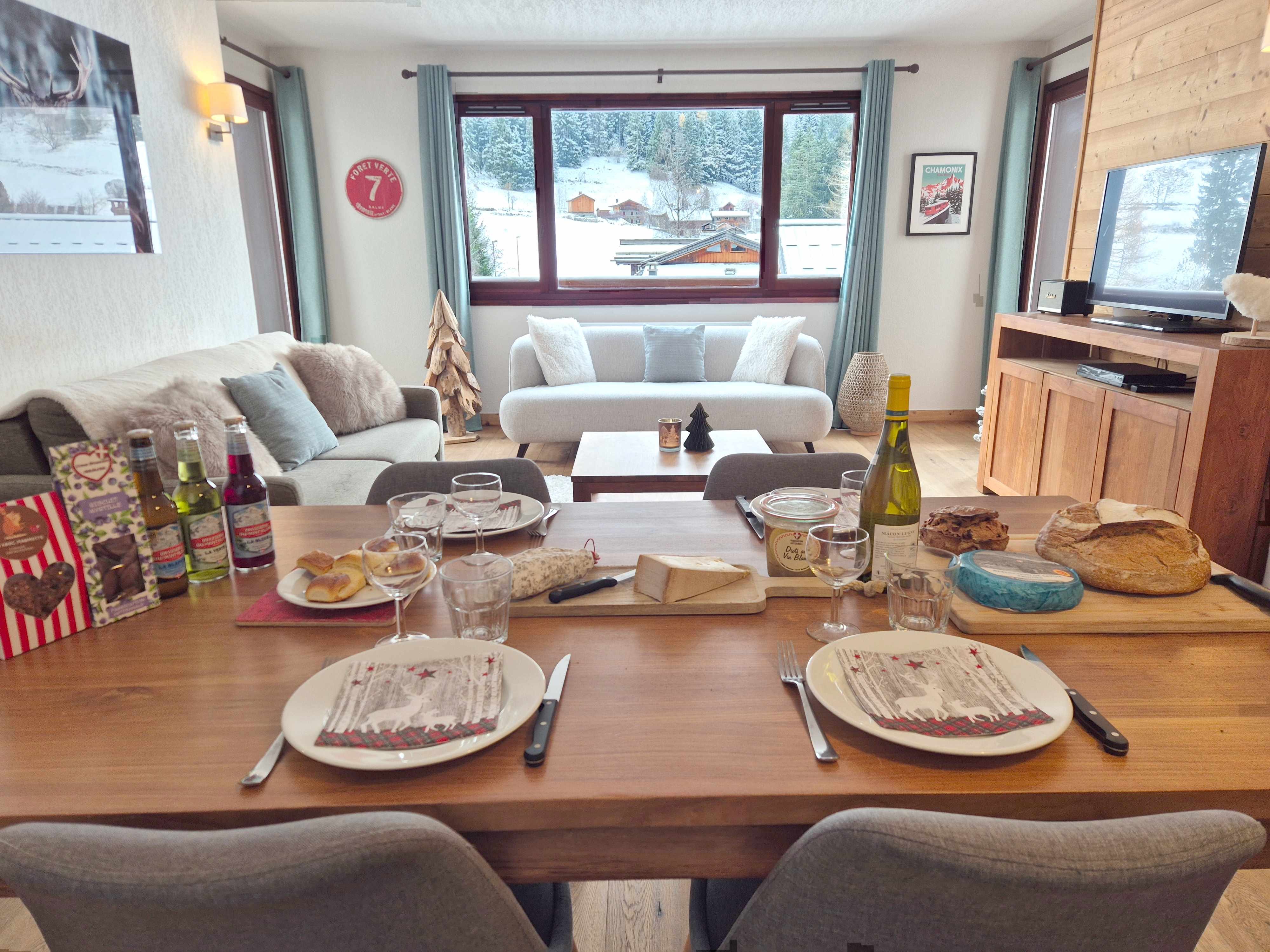 Chez Charles - Vallorcine Viachamonix - Piscine & Skis aux Pieds