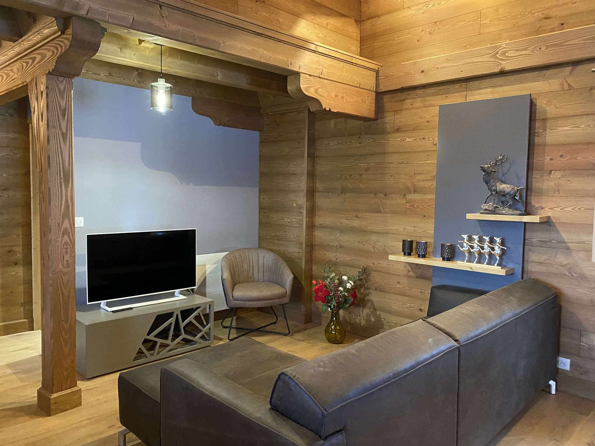 CHALET RENOVÉ A PROX. DE HAUTELUCE LES CONTAMINES - 7 pers. 3chbres