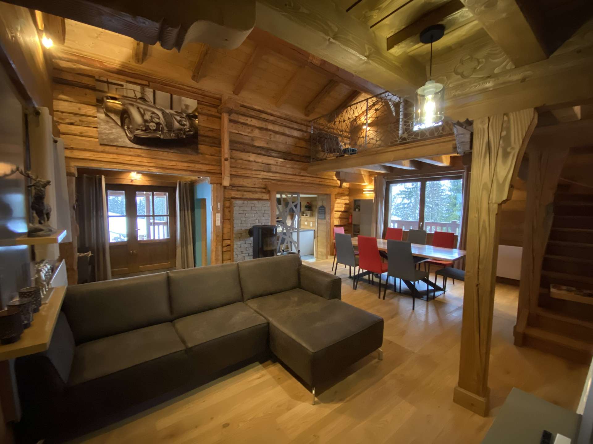 CHALET RENOVÉ A PROX. DE HAUTELUCE LES CONTAMINES - 7 pers. 3chbres
