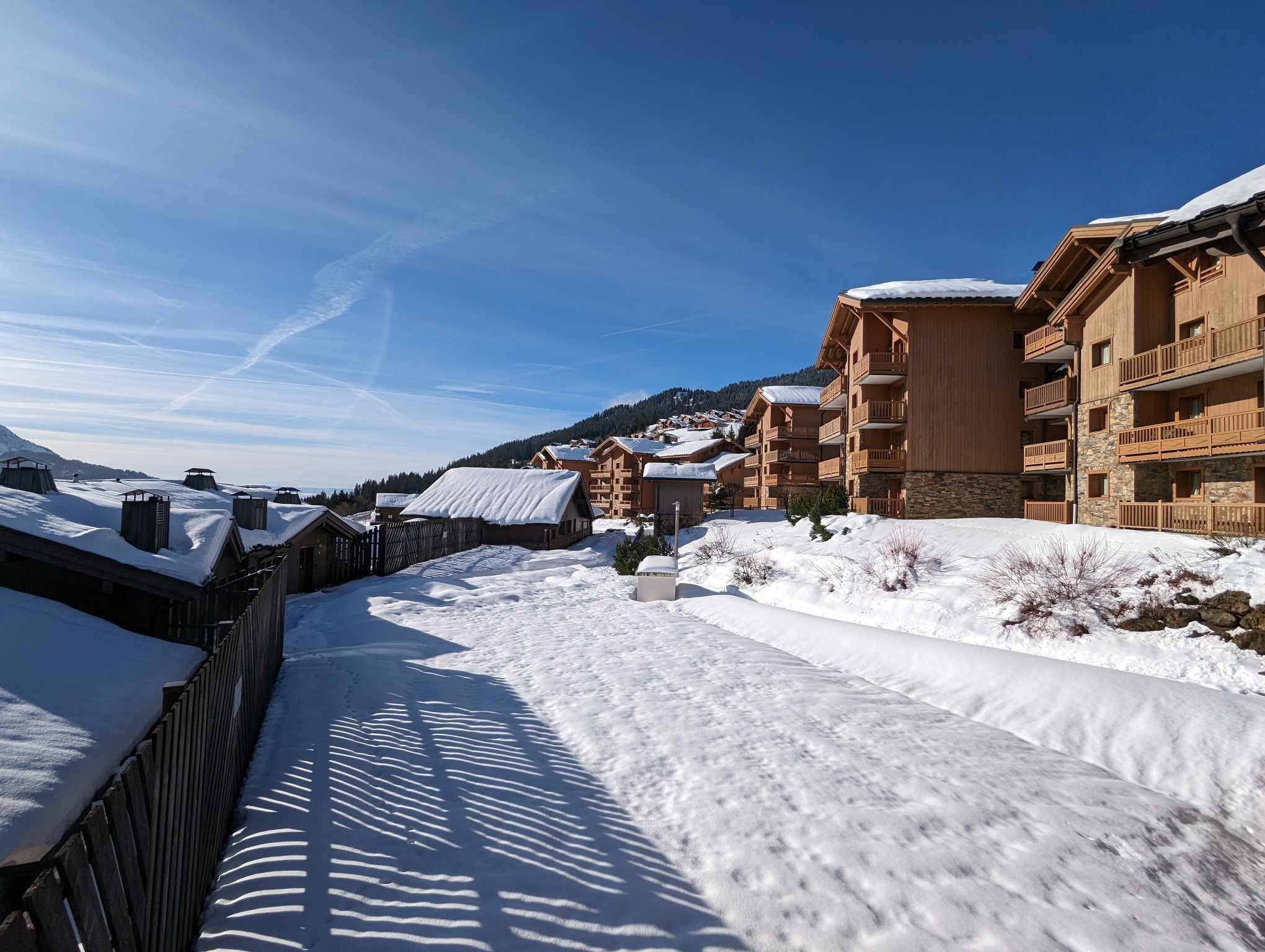 4 pièces duplex 85m2  (6 couchages adulte + 1 lit d'appoint enfant) - LES SAISIES / Bisanne 1500- Résidence MGM "Les Alpages de Bisanne"/Piscine chauffée/pied des pistes. 