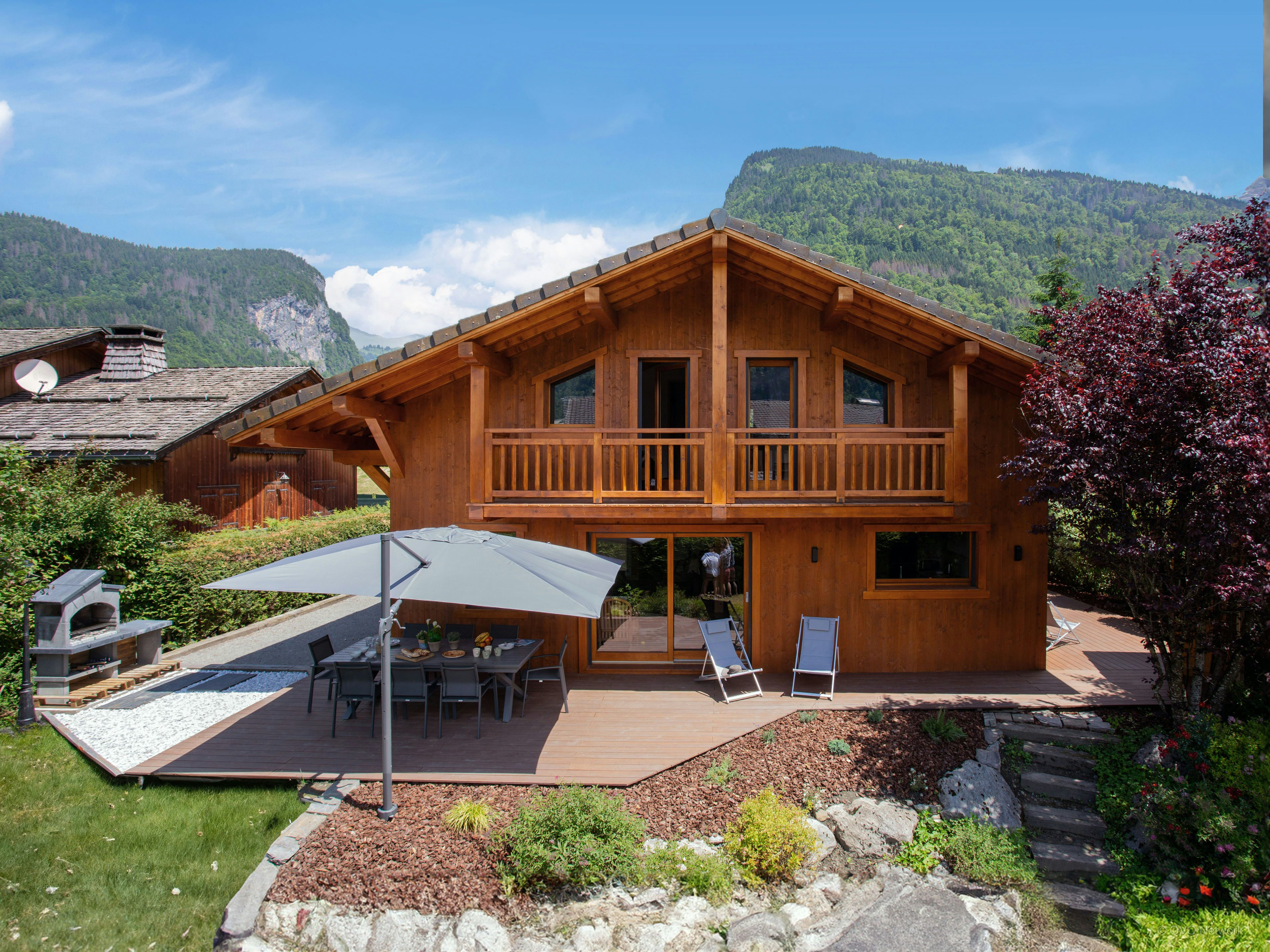 Séjour alpin 12p avec sauna et jacuzzi