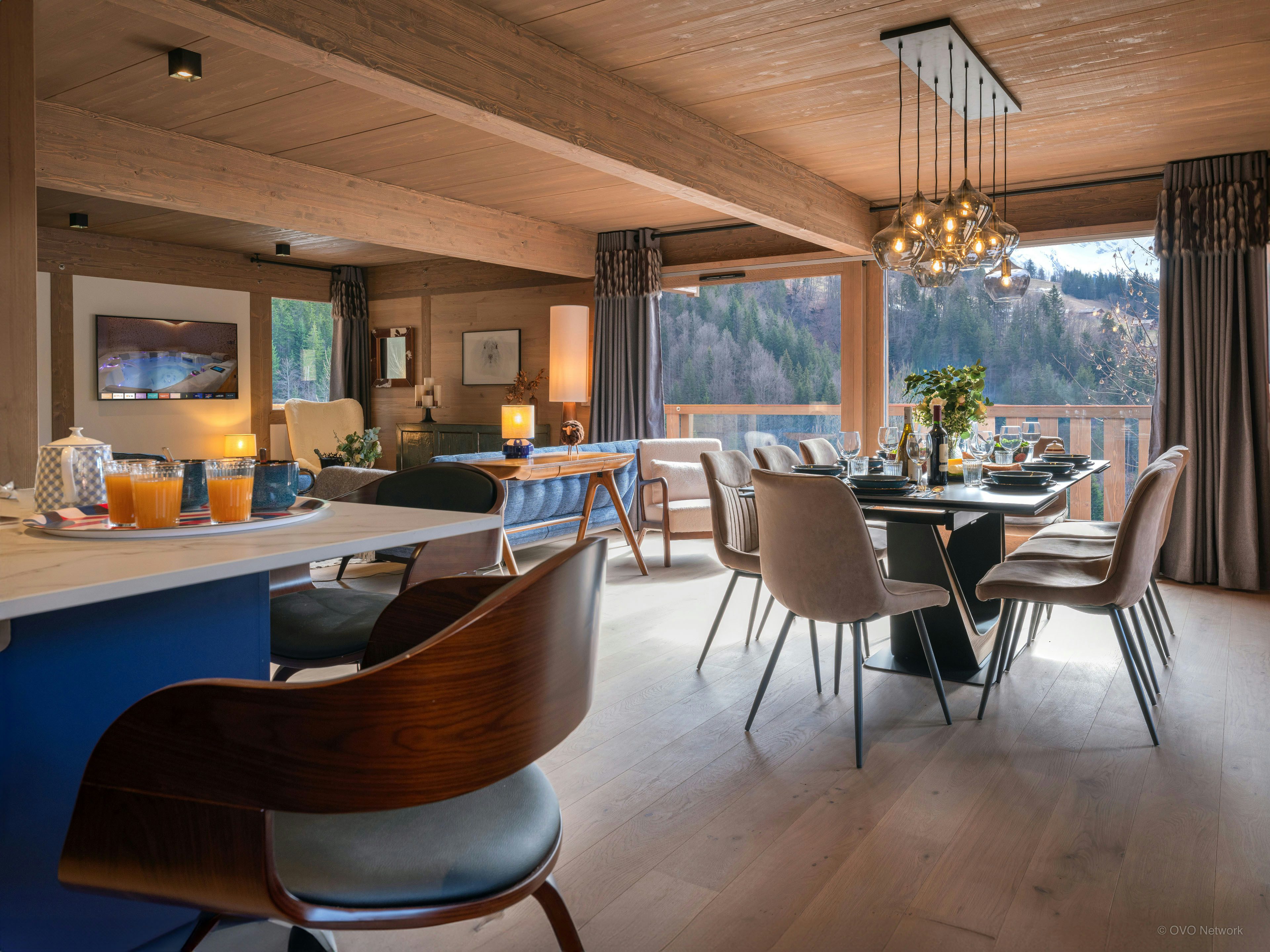 Chalet 4 étoiles 11 pers (9 adultes) sauna, jacuzzi