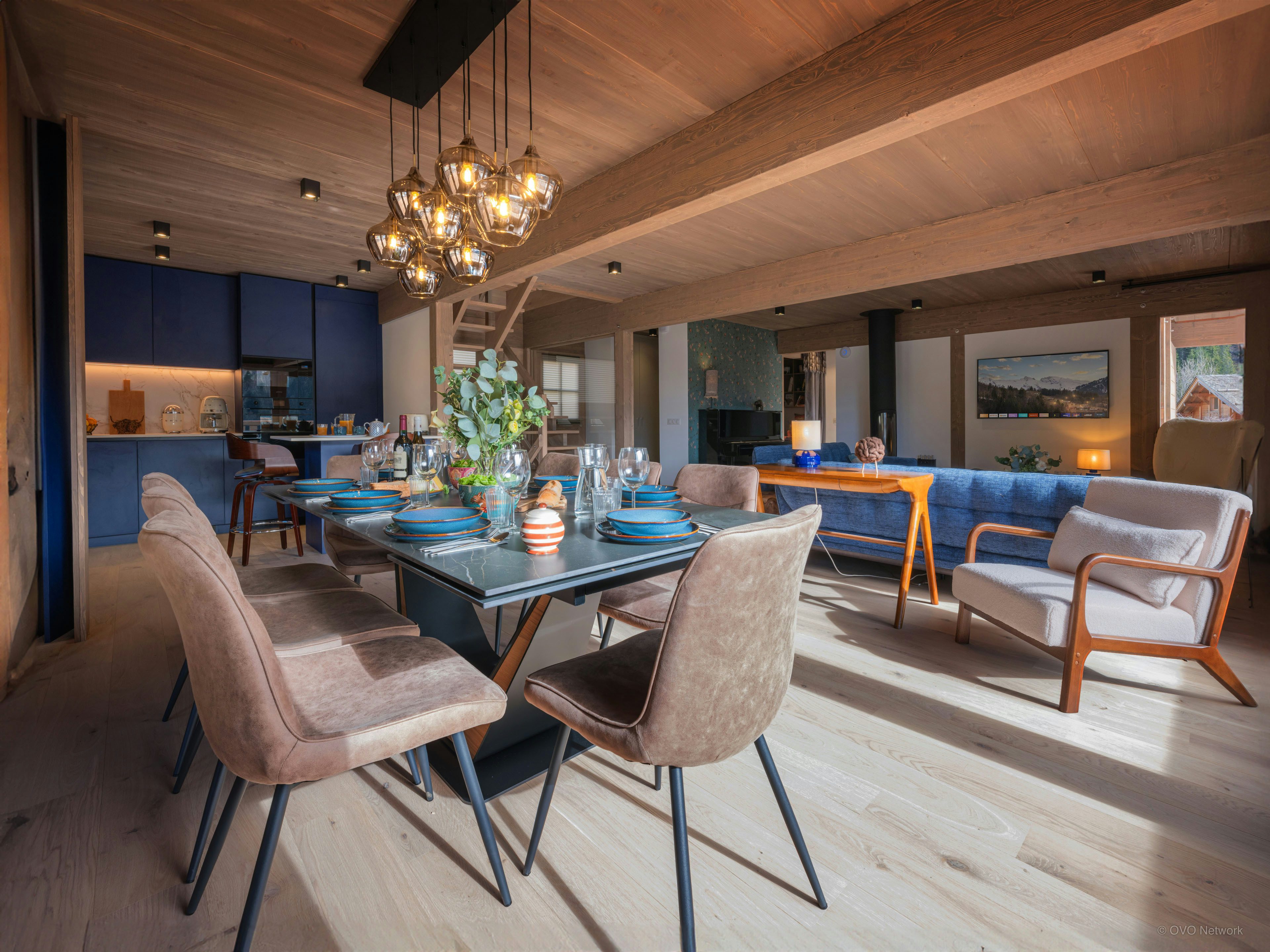 Chalet 4 étoiles 11 pers (9 adultes) sauna, jacuzzi