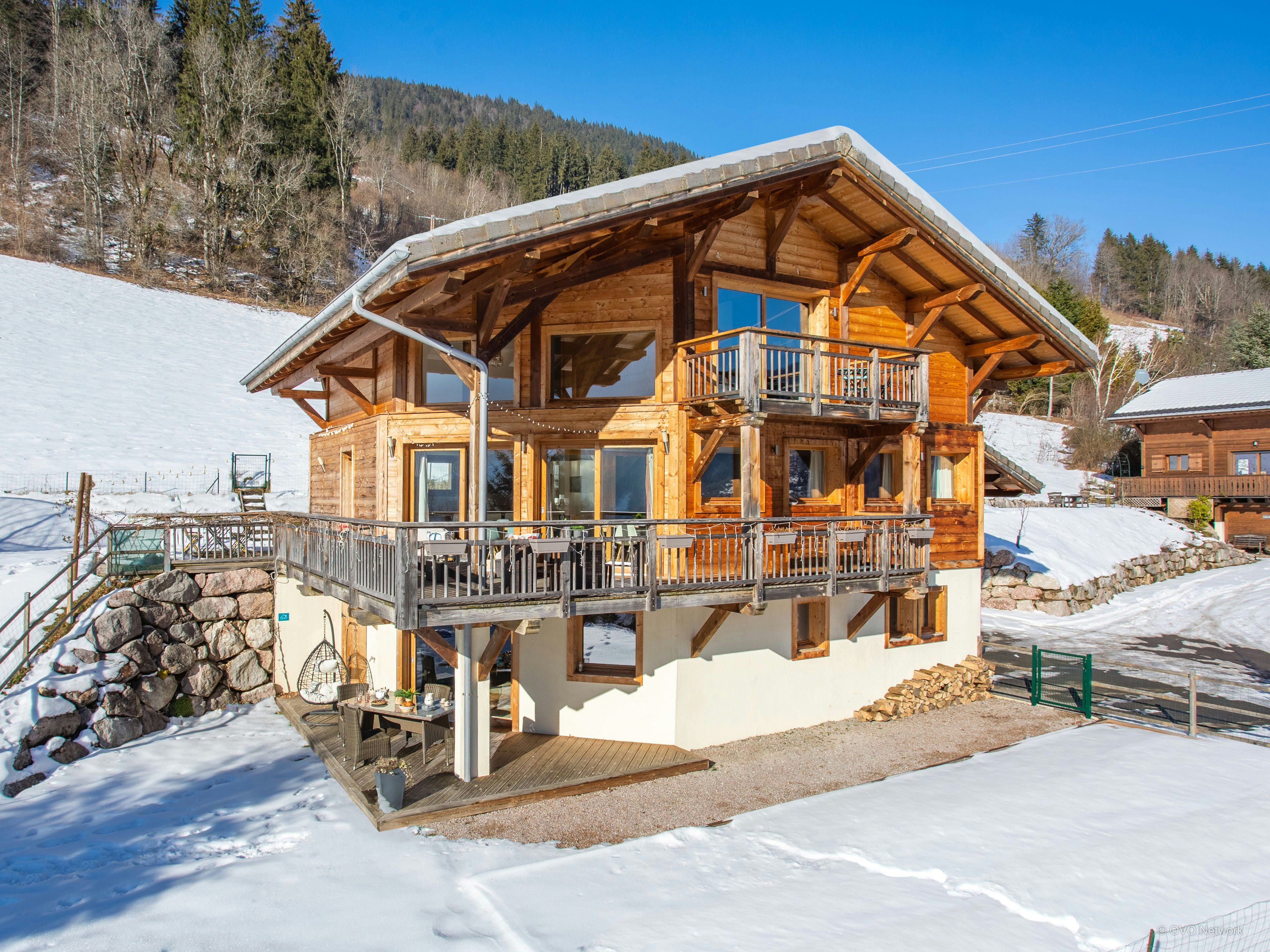 Séjour familial dans les alpes - jacuzzi et belle vue