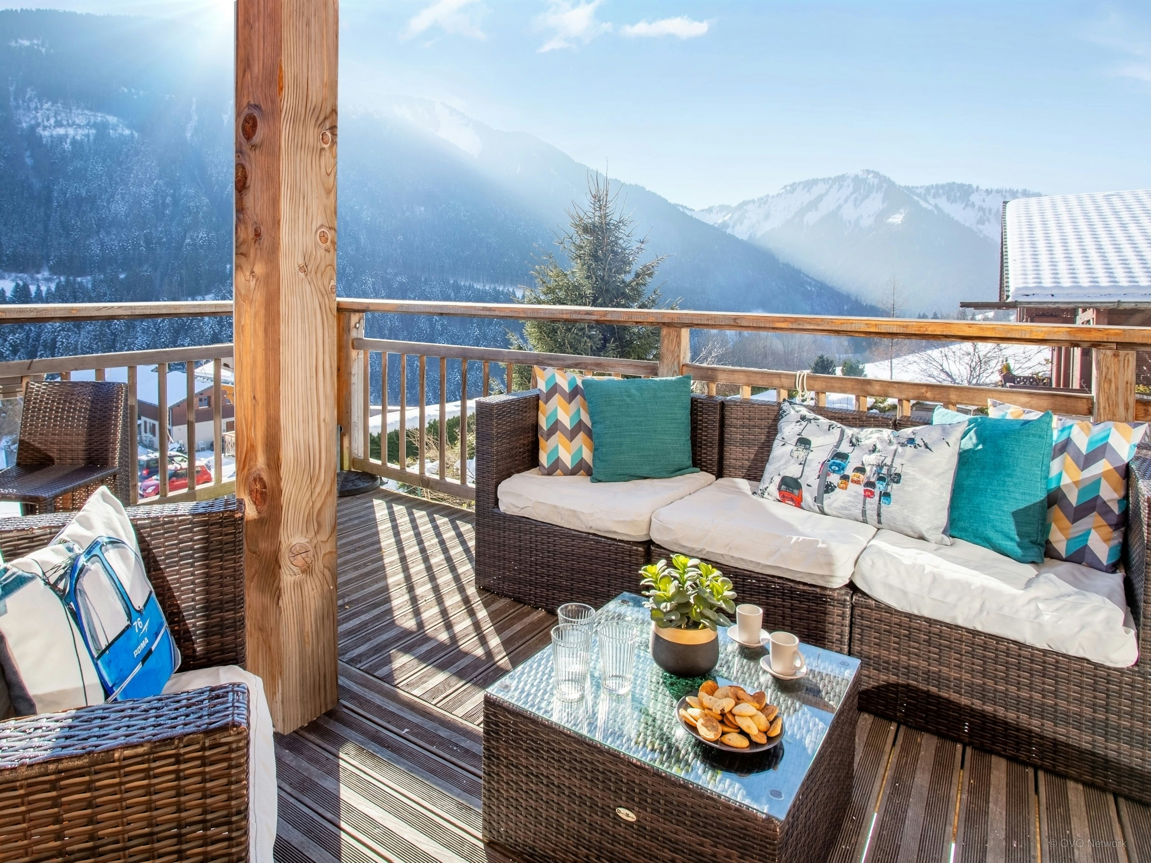 Séjour familial dans les alpes - jacuzzi et belle vue