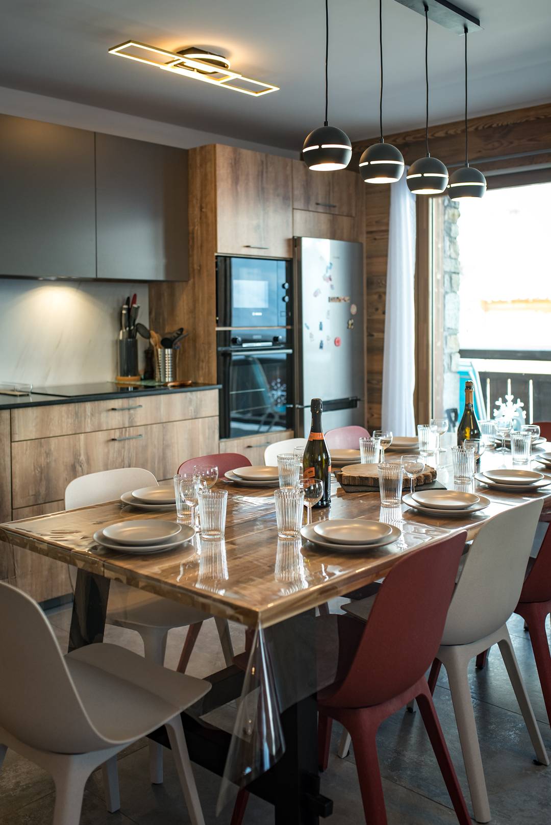 Appartement 8/10 personnes dans une résidence neuve au pied des pistes