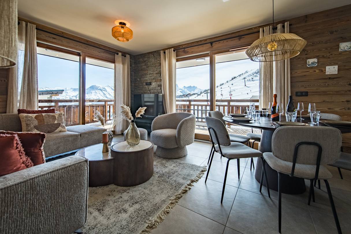 Appartement 6 personnes dans une résidence neuve au pied des pistes