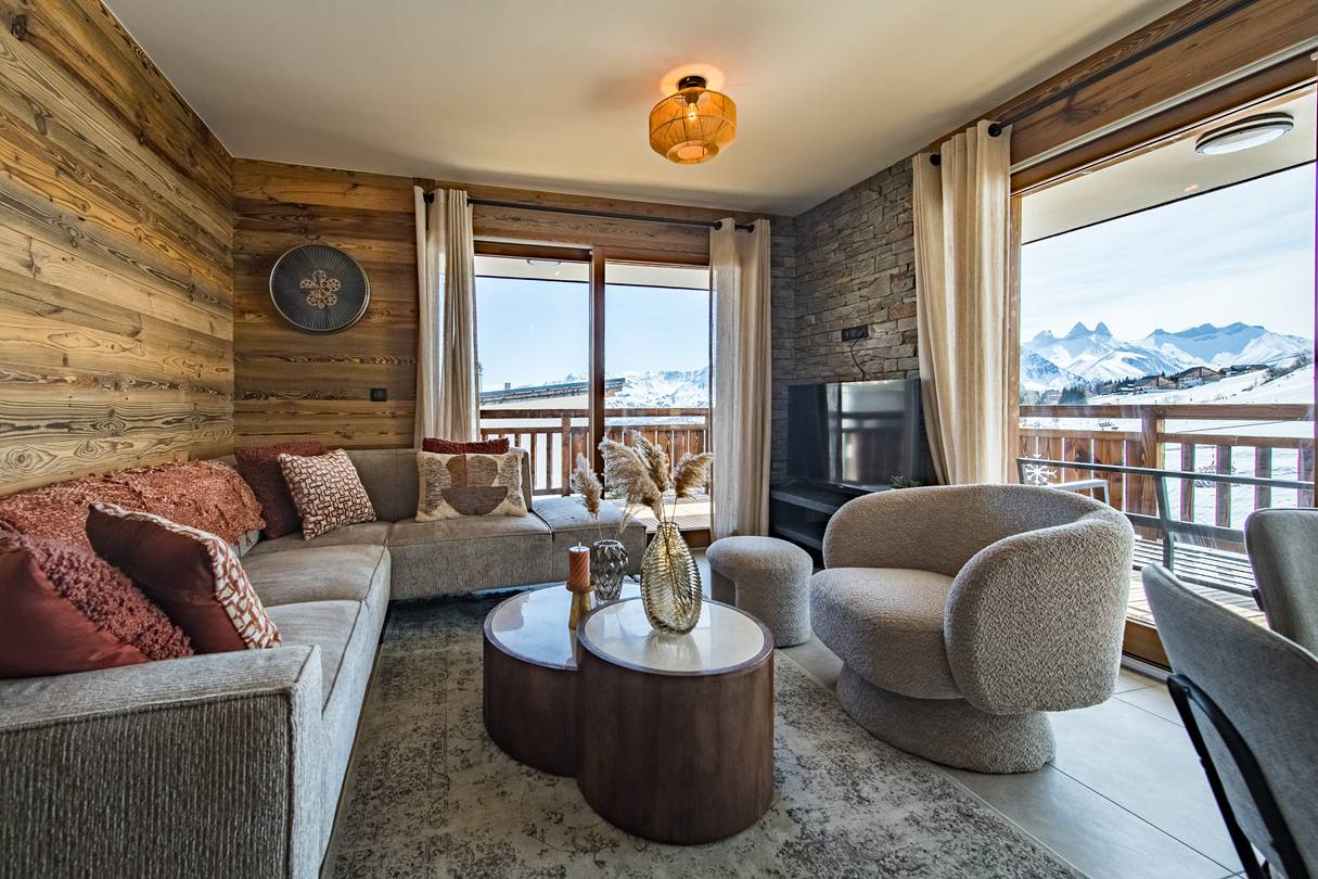 Appartement 6 personnes dans une résidence neuve au pied des pistes