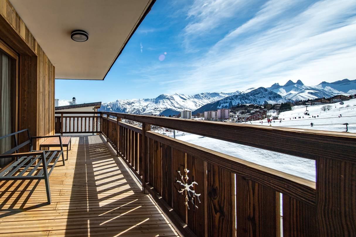 Appartement 6 personnes dans une résidence neuve au pied des pistes