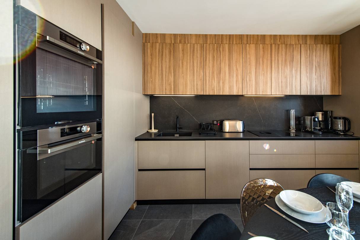 Appartement 9 personnes avec bain nordique dans une résidence neuve au pied des pistes
