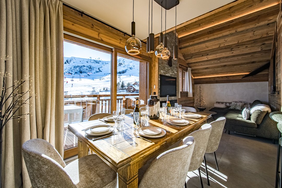 Duplex pour 6/8 personnes dans une résidence neuve au pied des pistes