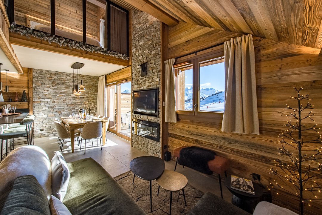 Duplex pour 6/8 personnes dans une résidence neuve au pied des pistes