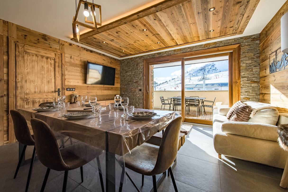 Appartement 6/8 personnes avec jacuzzi dans une résidence neuve au pied des pistes