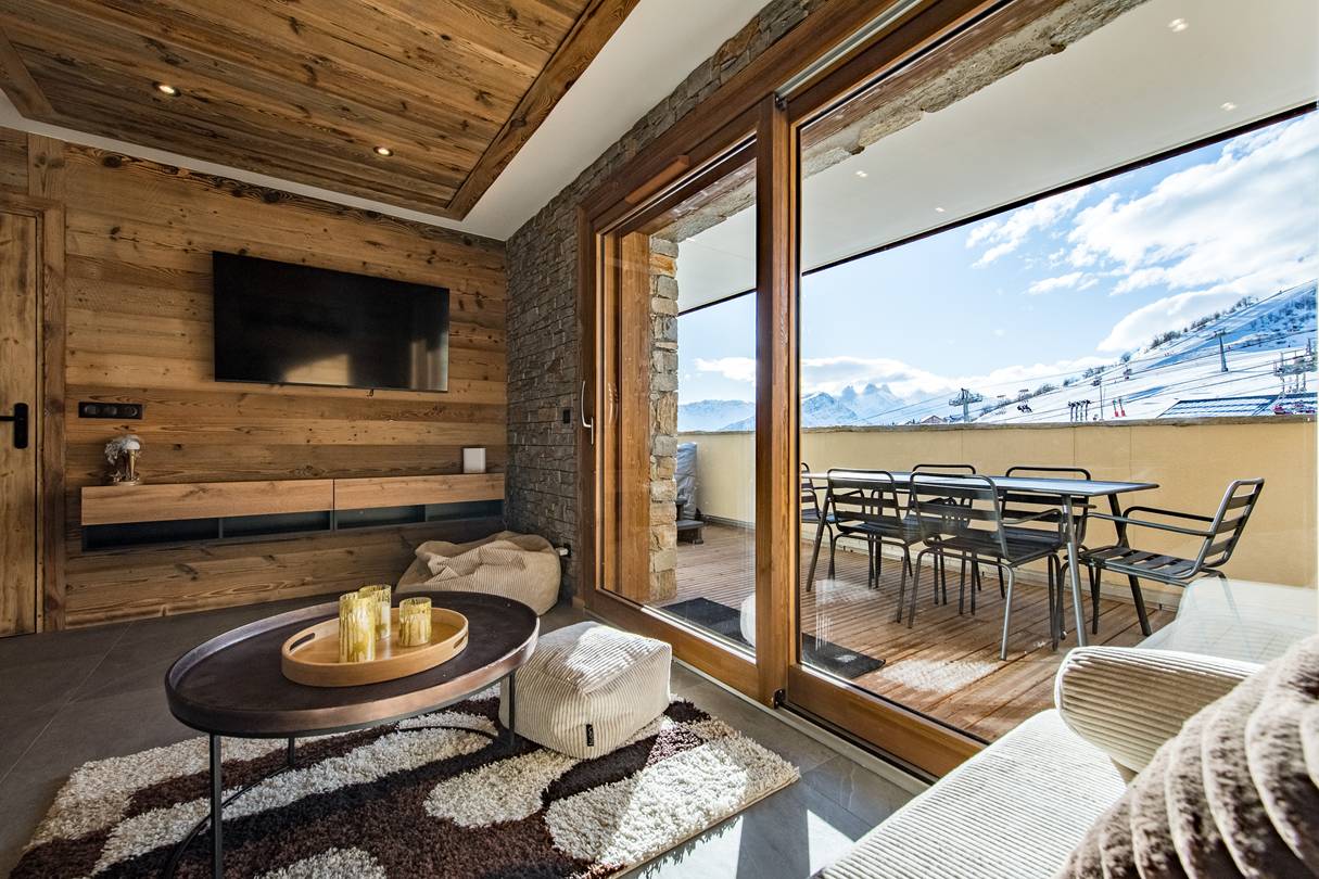 Appartement 6/8 personnes avec jacuzzi dans une résidence neuve au pied des pistes