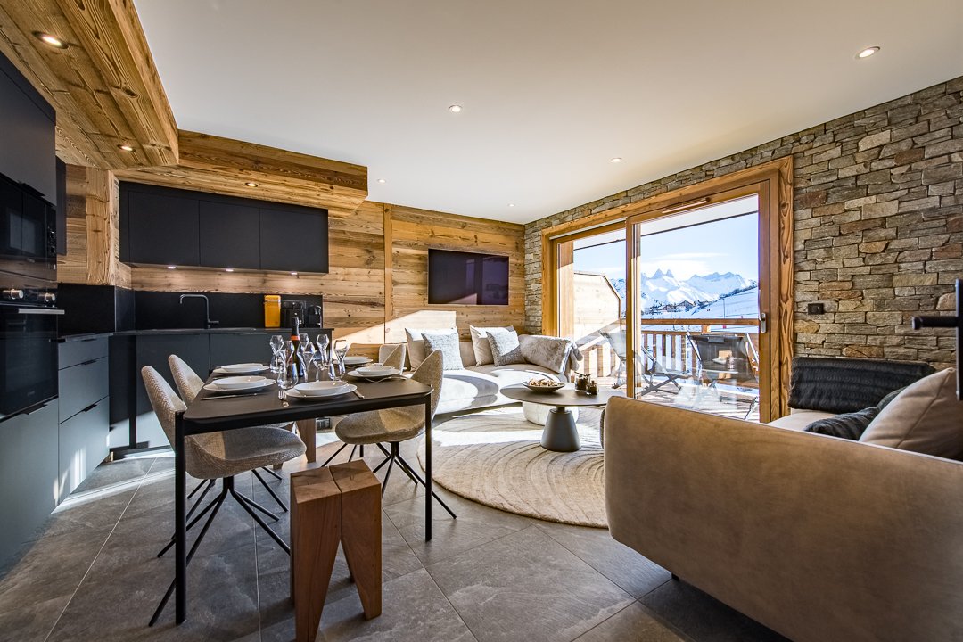 Appartement 6 personnes dans une résidence neuve au pied des pistes